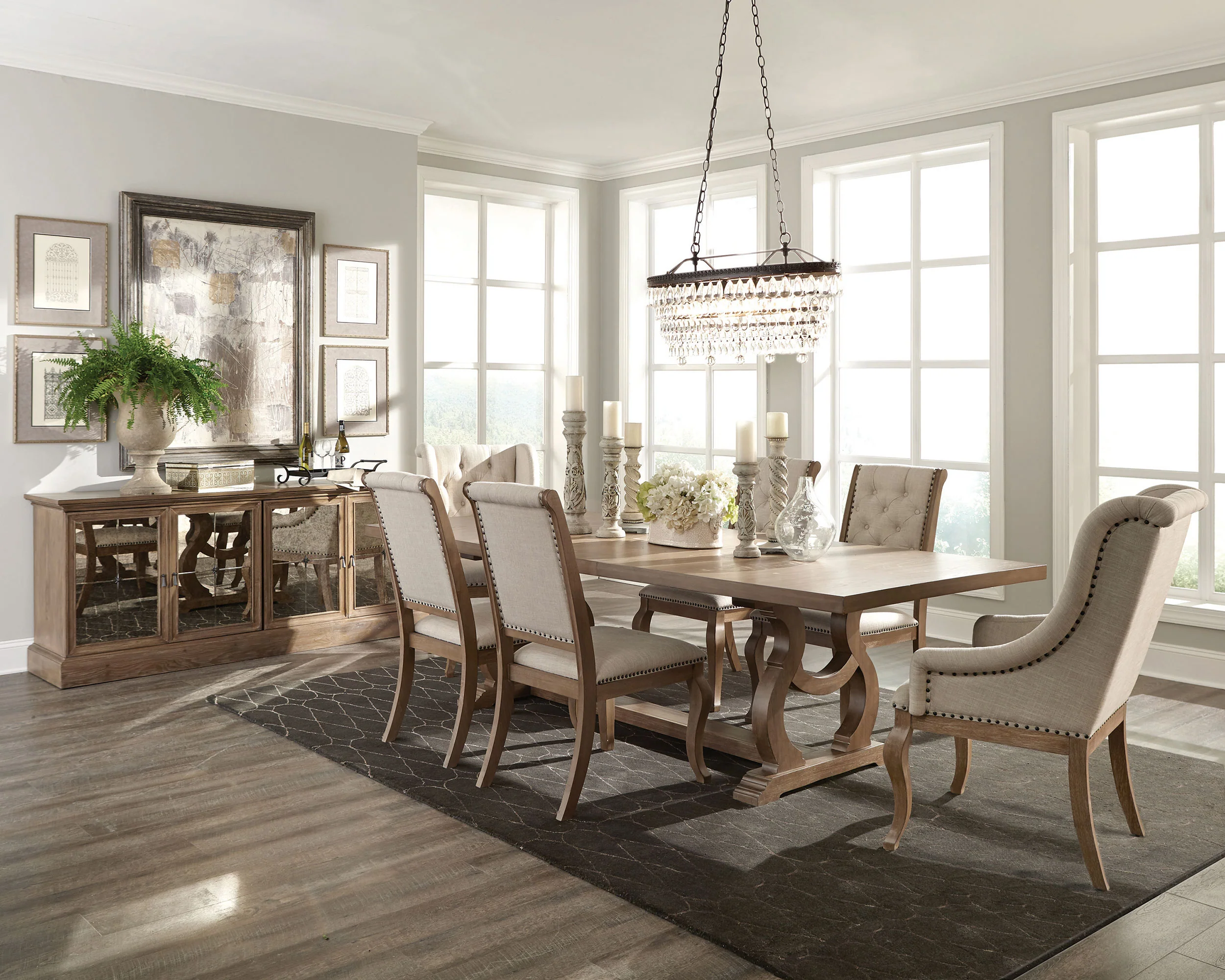 Brockway Upholstered Dining Chair, Barley Brown (Set of 2) - Image 16