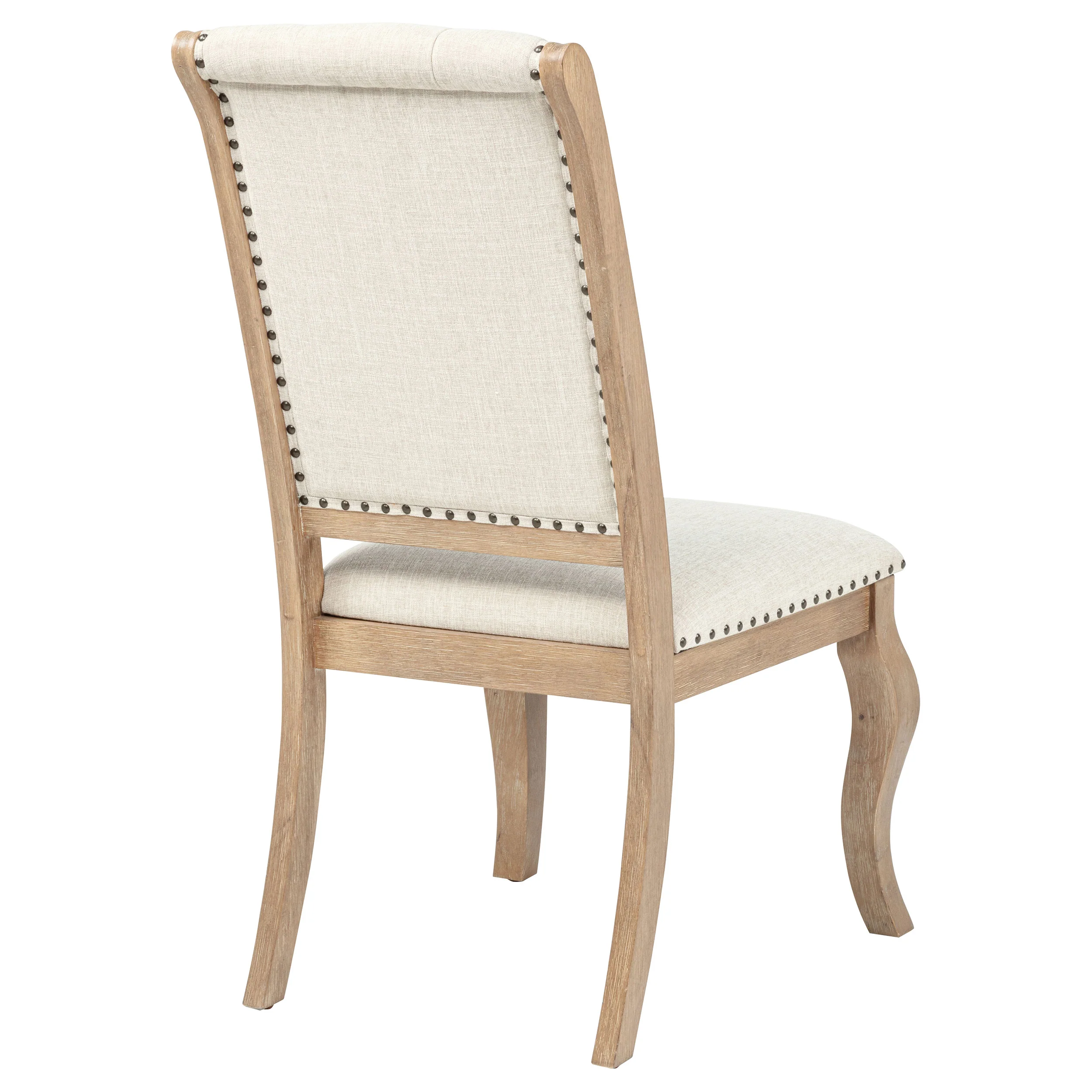 Brockway Upholstered Dining Chair, Barley Brown (Set of 2) - Image 6