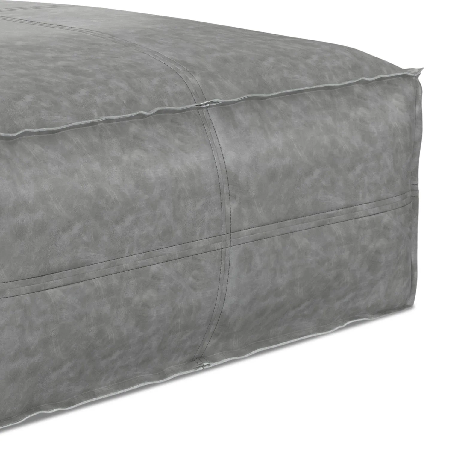 Brody - Large Square, Coffee Table Pouf - Image 16
