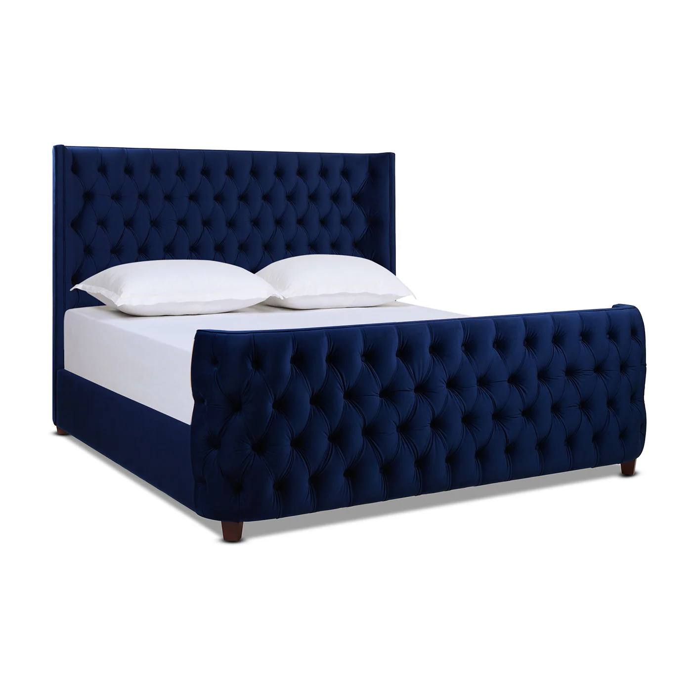 Brooklyn - Tufted Panel Bed Headboard And Footboard Set - Image 19