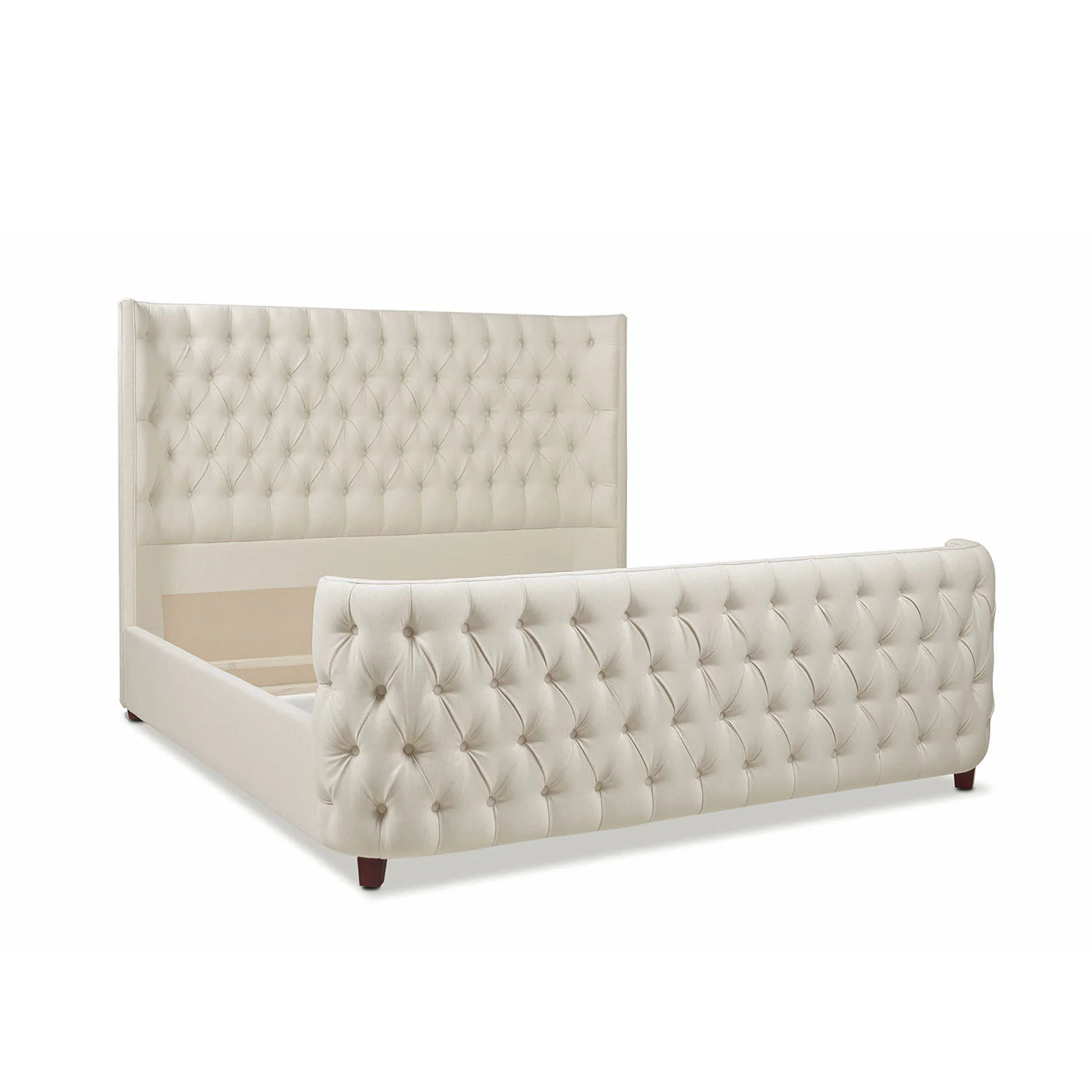 Brooklyn - Tufted Panel Bed Headboard And Footboard Set - Image 21