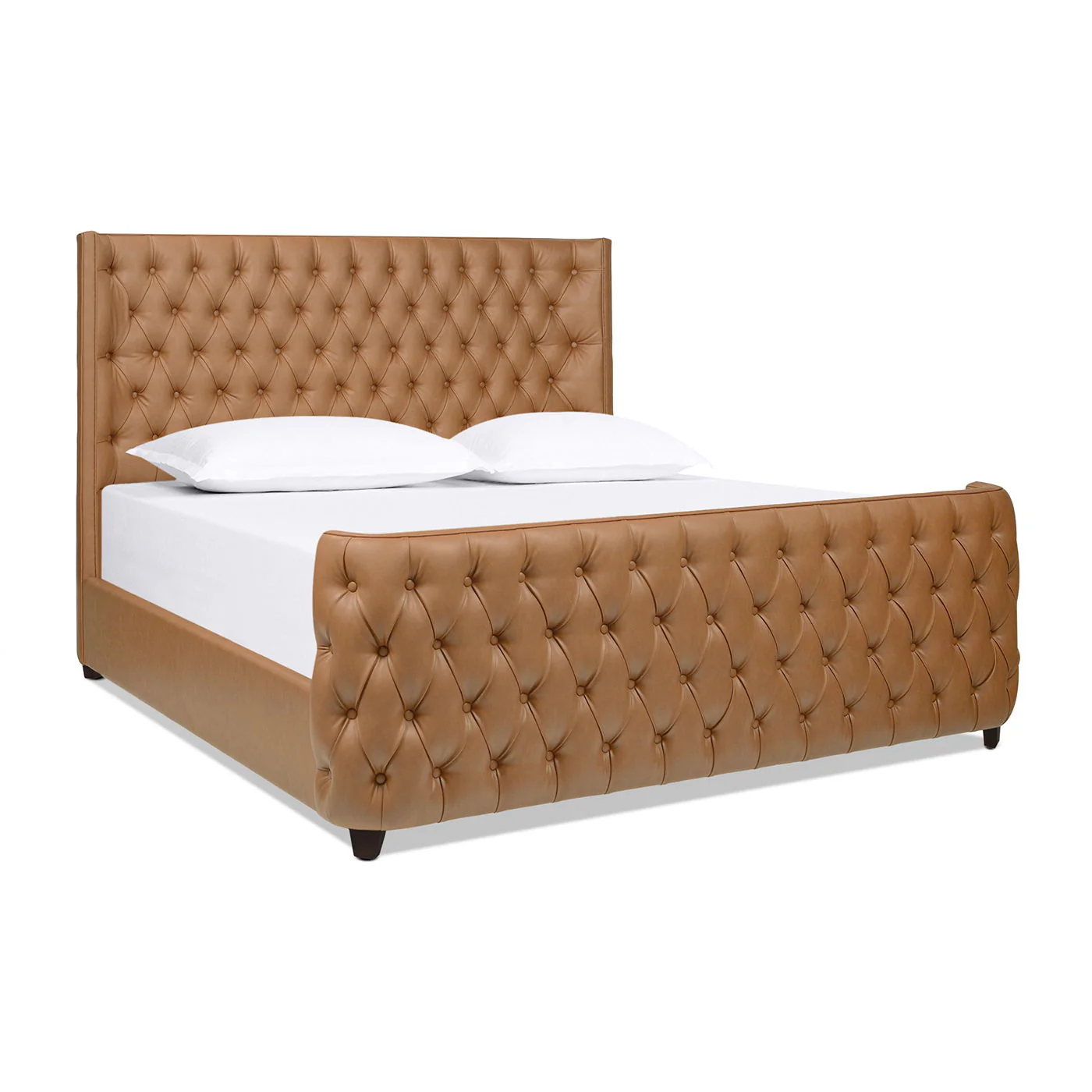 Brooklyn - Tufted Panel Bed Headboard And Footboard Set - Image 52