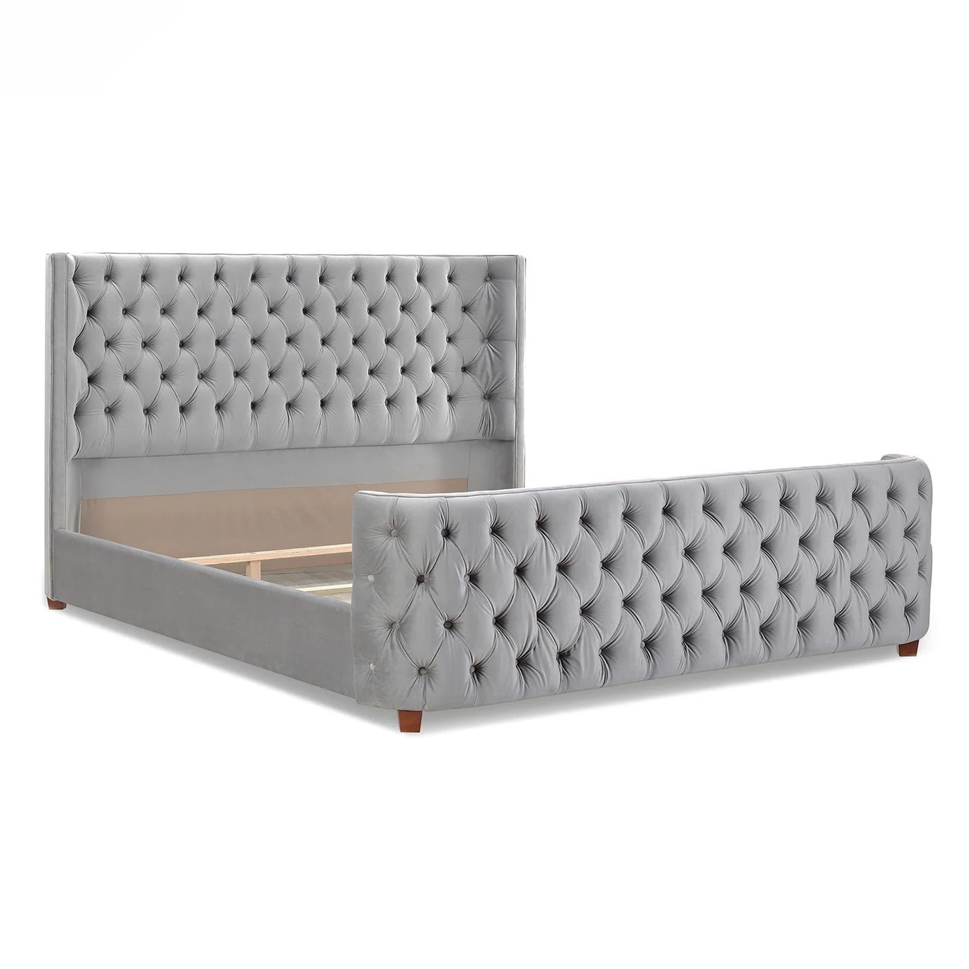 Brooklyn - Tufted Panel Bed Headboard And Footboard Set - Image 54