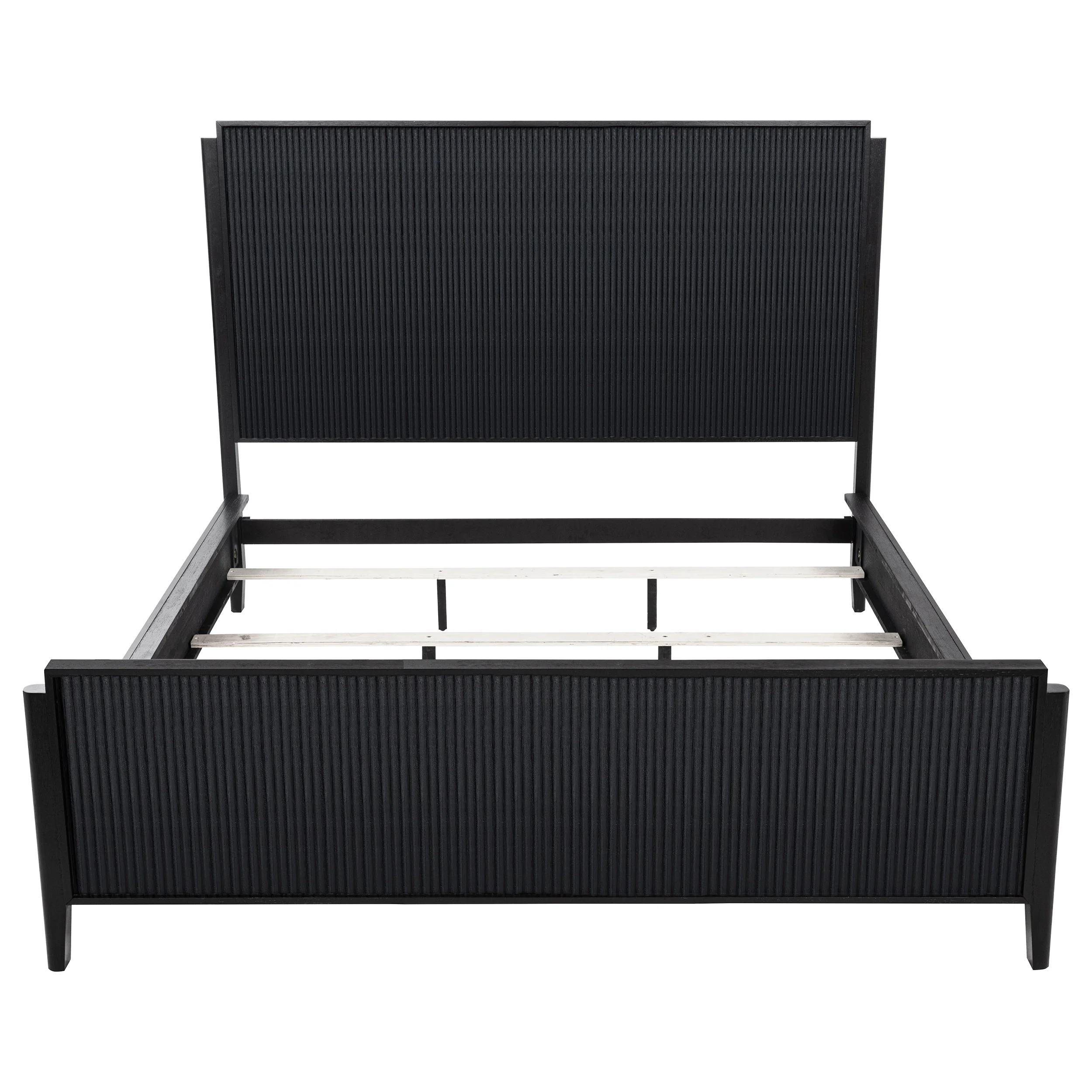 Brookmead Wood California King Panel Bed Black - Image 5