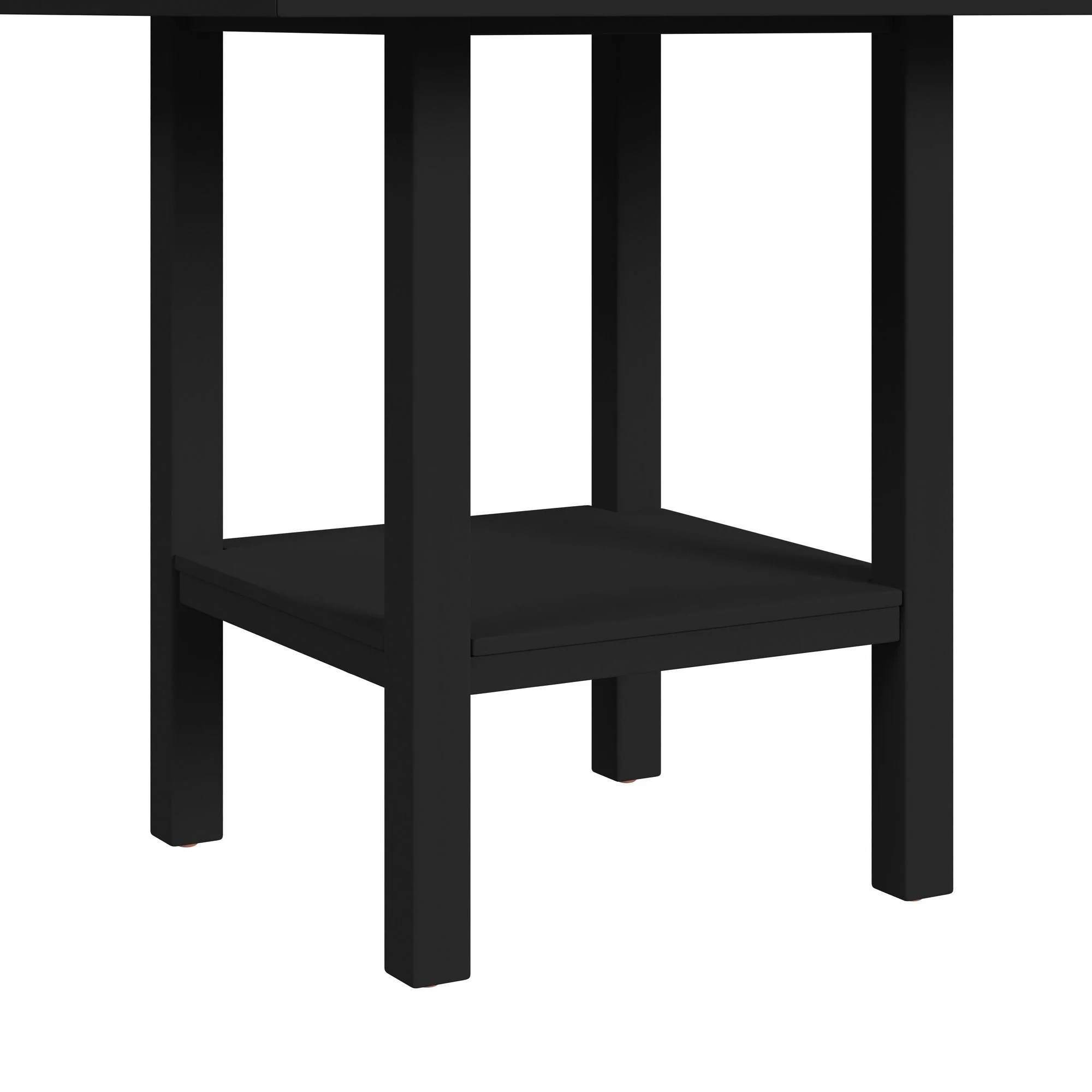 Brooks - 5 Piece Counter Set With Table And 4 Upholstered Seat & Wood Back Chairs - Medium Brown & Black - Image 2