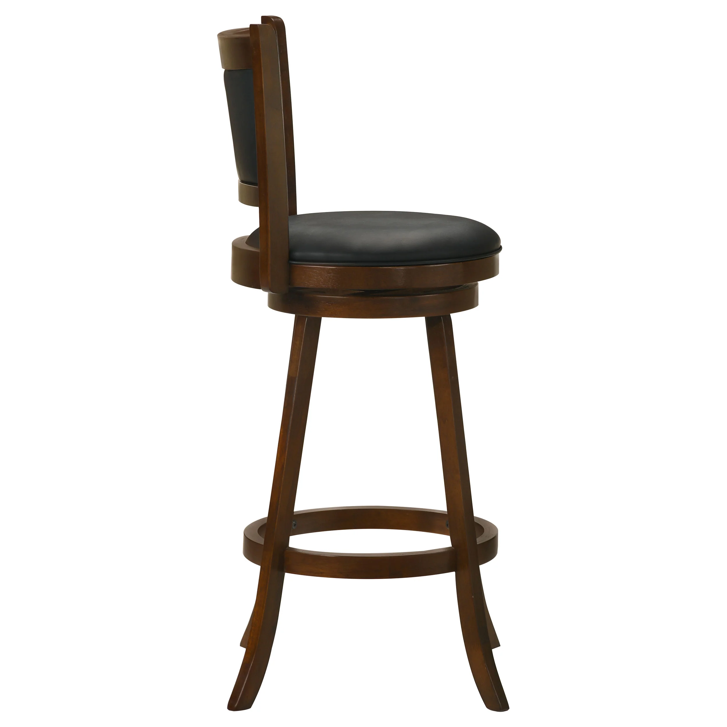 Broxton Upholstered Swivel Bar Chair Chestnut - Set of 2 - Image 8
