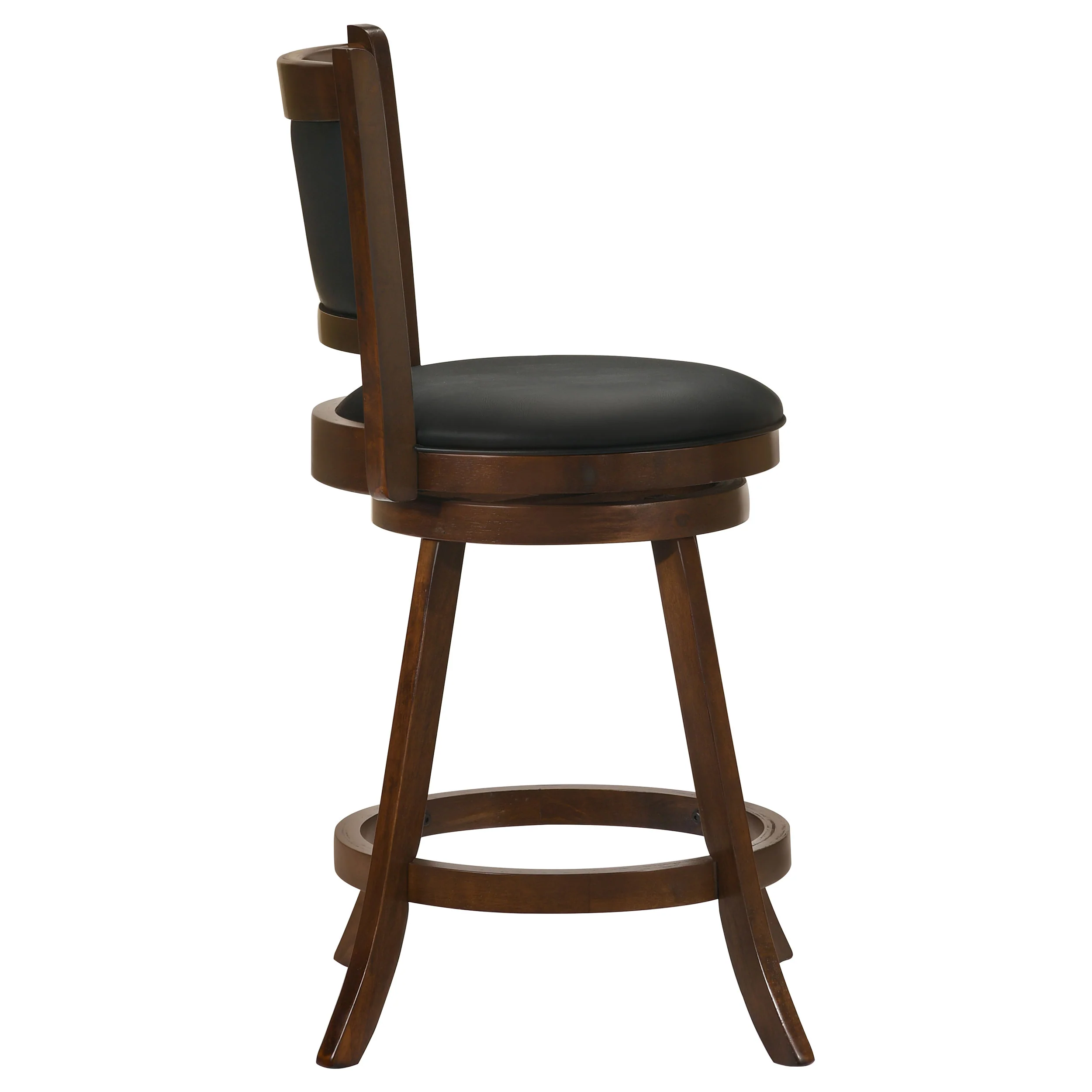 Broxton Upholstered Swivel Counter Chair Chestnut (Set of 2) - Image 7
