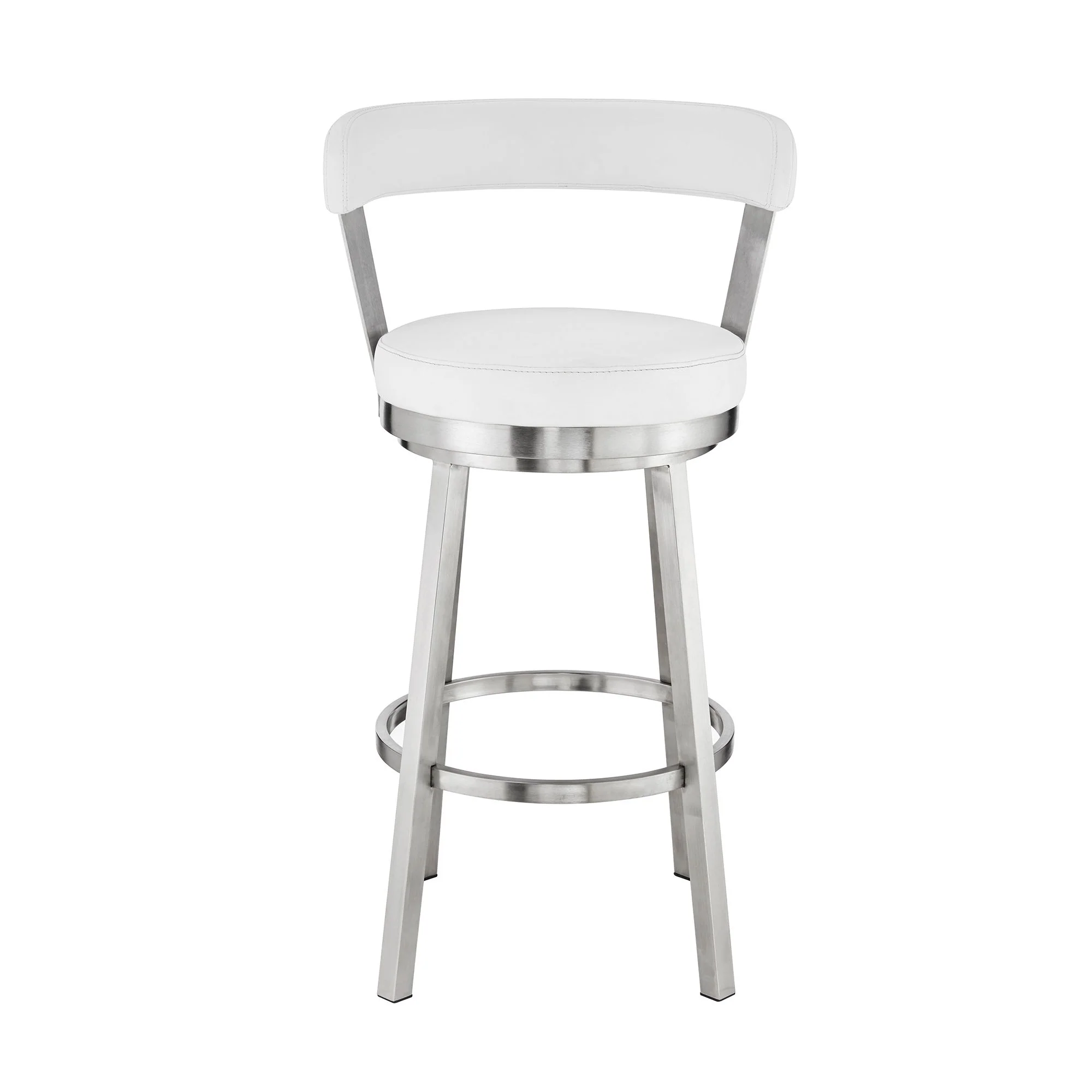 Bryant - Swivel Bar Stool With Silver Frame - Image 21