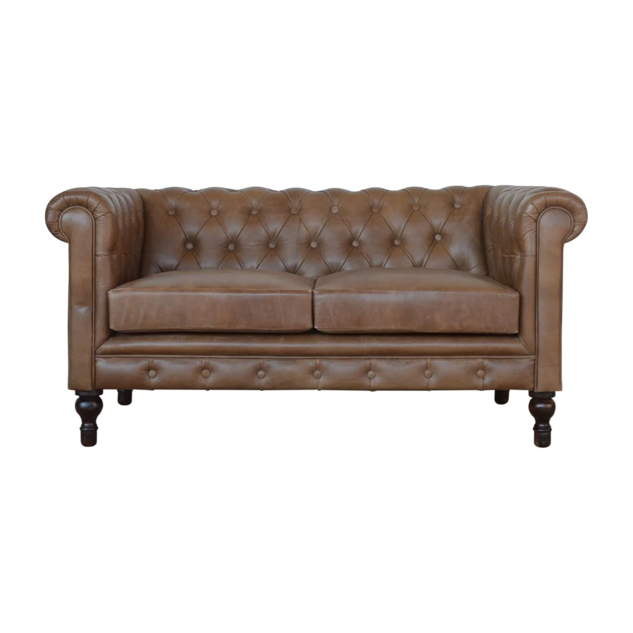 Buffalo - Chesterfield Sofa - Brown - Image 6