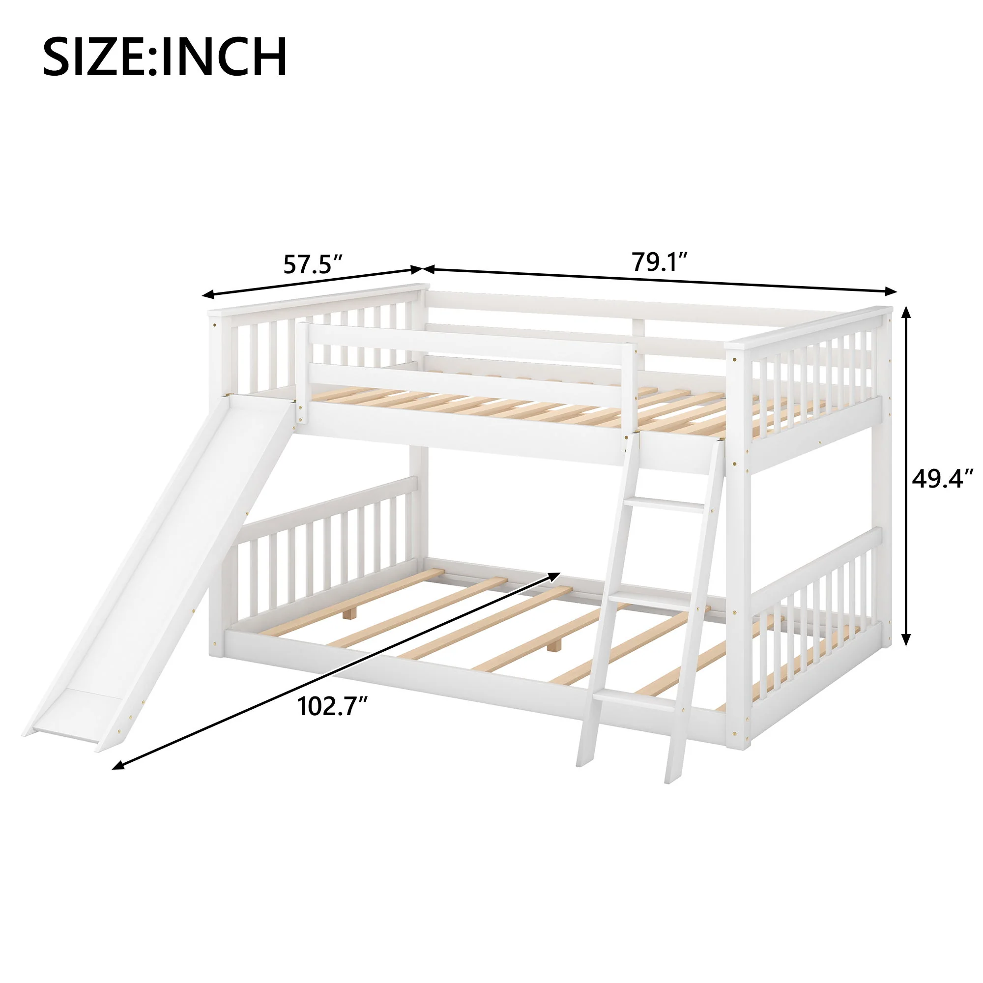 Bunk Bed & Convertible Slide And Ladder - Image 20