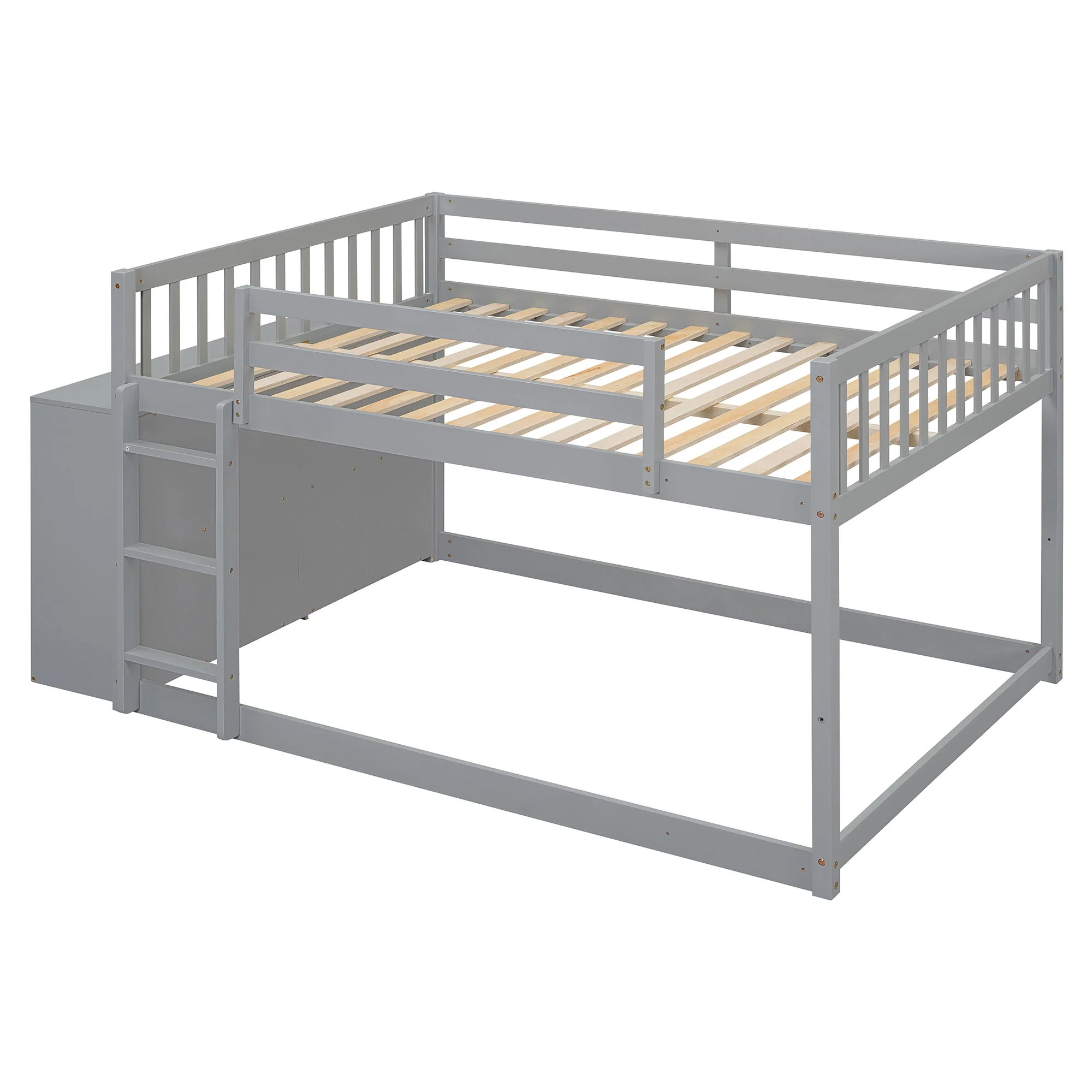 Bunk Bed With 4 Drawers And 3 Shelves - Image 24