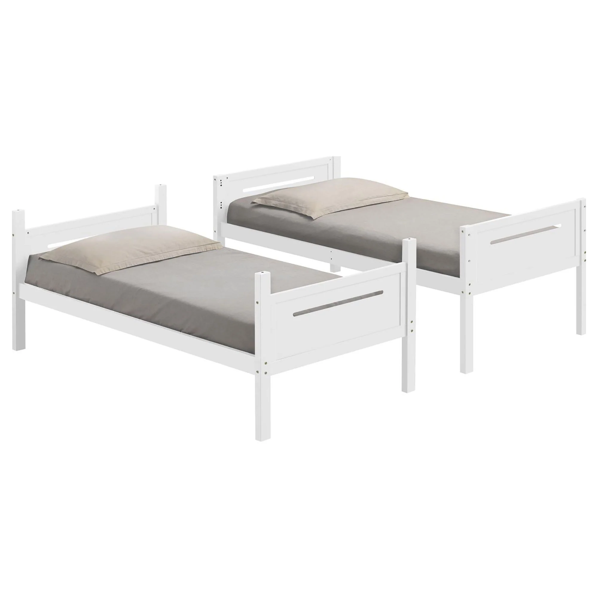 Bunk Bed With Built In Ladder, Safety Guardrails And Angled Access Step - Image 38