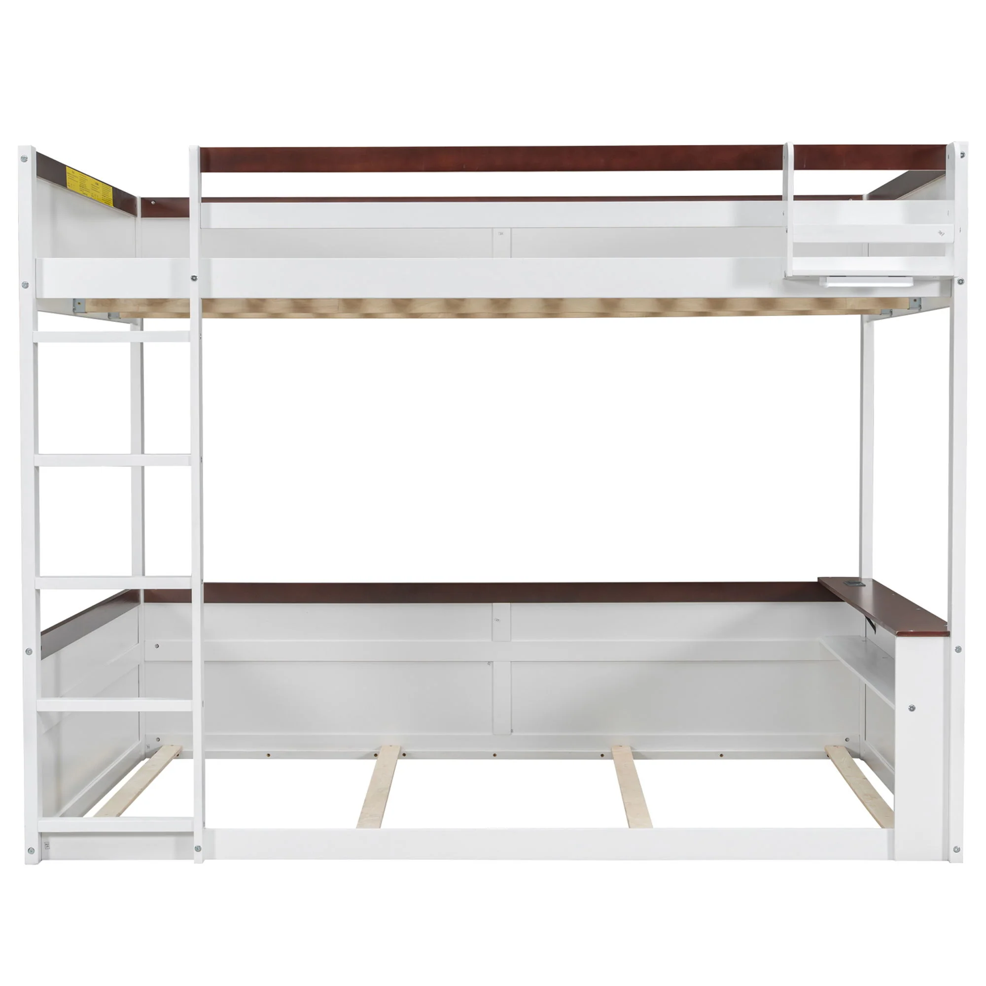 Bunk Bed With Built In Shelves, Storage Box, LED Light And USB Charging Station - Image 3