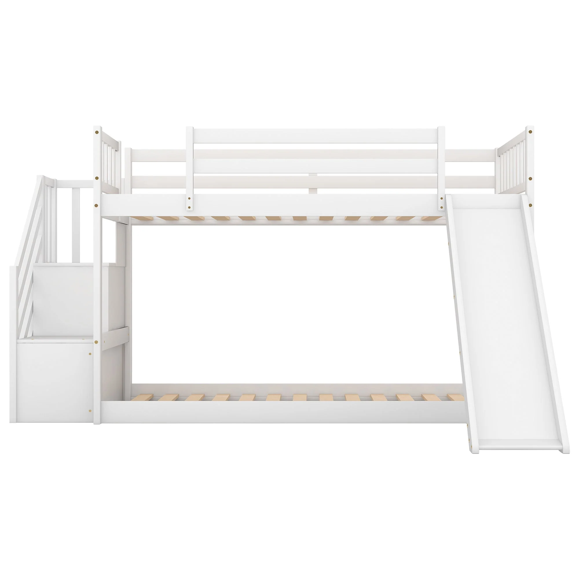 Bunk Bed With Convertible Slide And Stairway - Image 2
