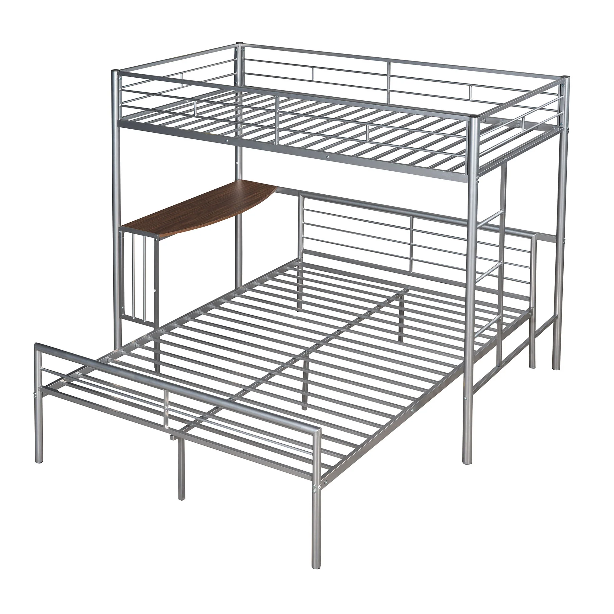 Bunk Bed With Desk, Ladder And Quality Slats For Bedroom - Image 20