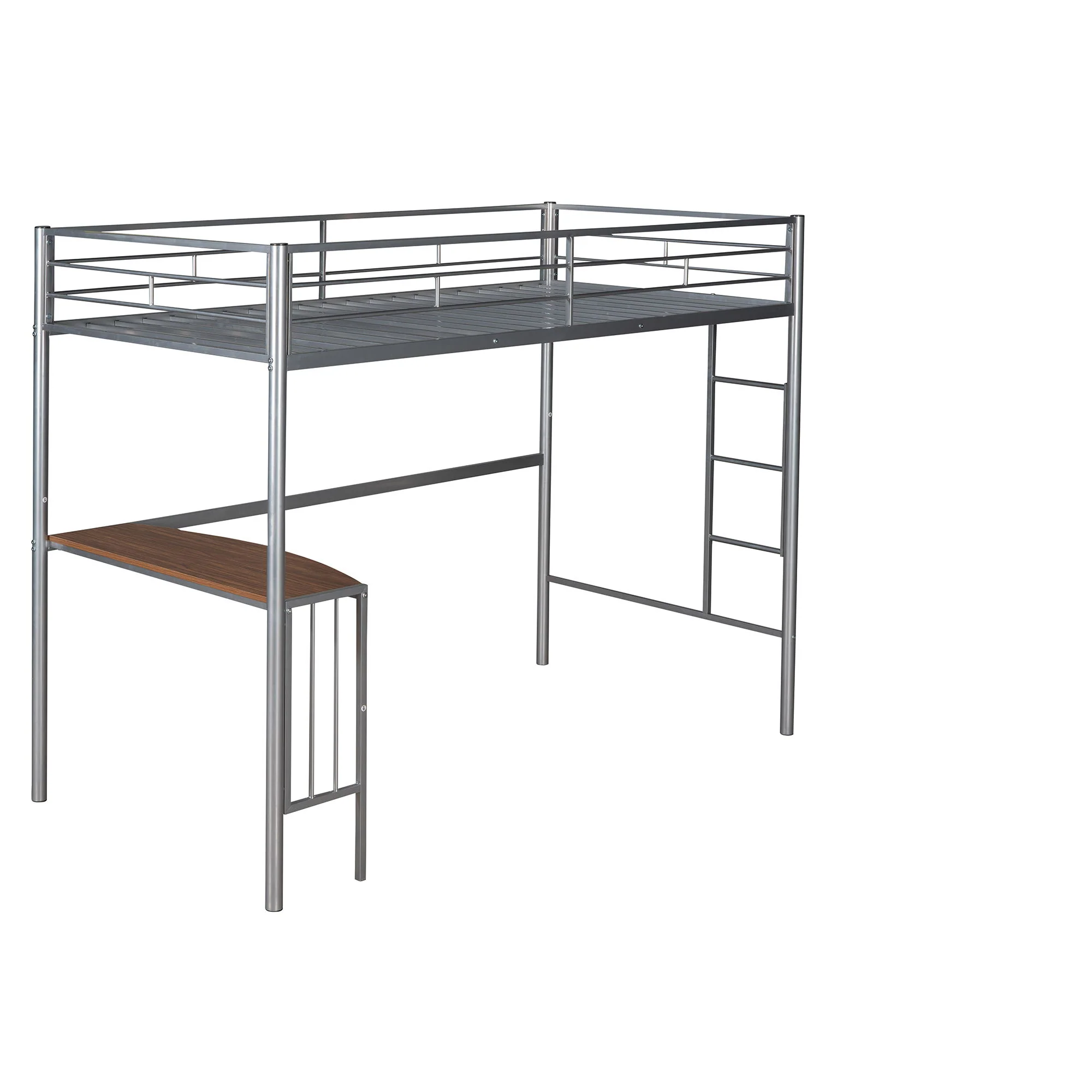 Bunk Bed With Desk, Ladder And Quality Slats For Bedroom - Image 4