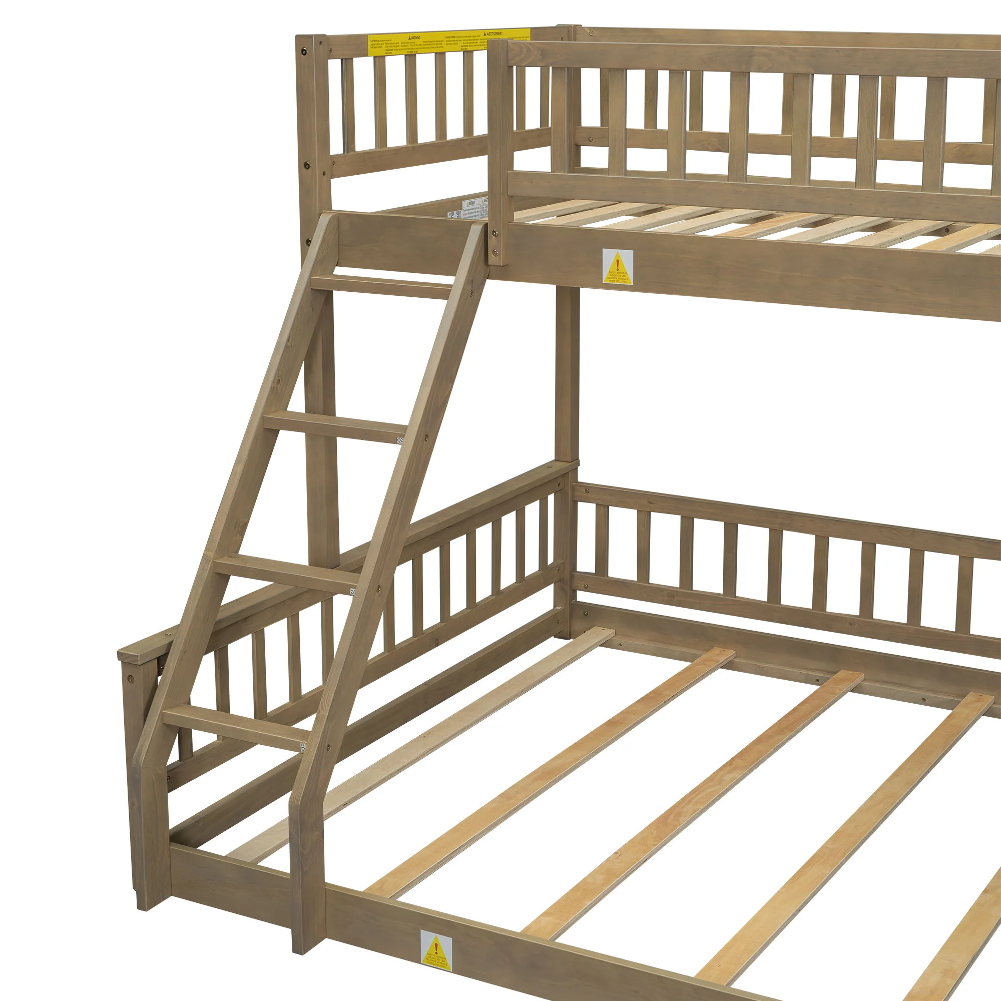 Bunk Bed With Ladder And Guardrails - Image 33