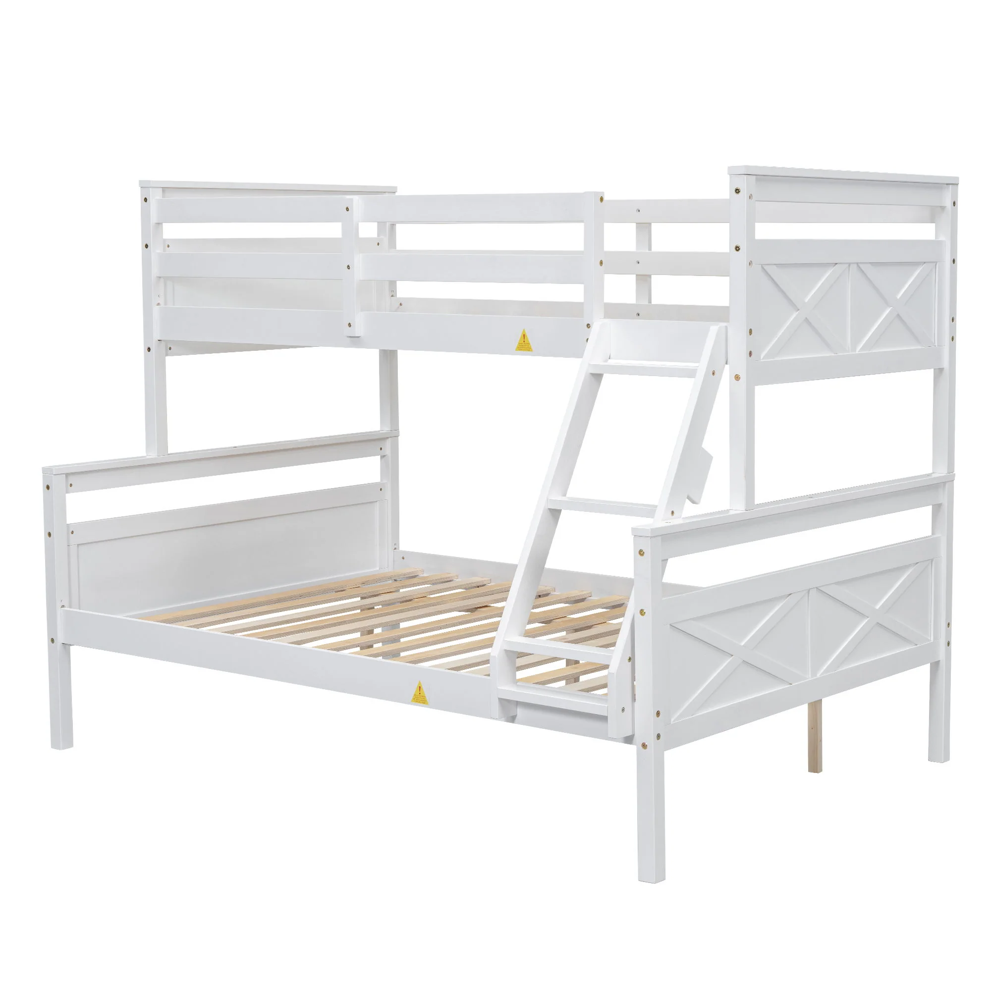 Bunk Bed With Ladder And Safety Guardrail - Image 6
