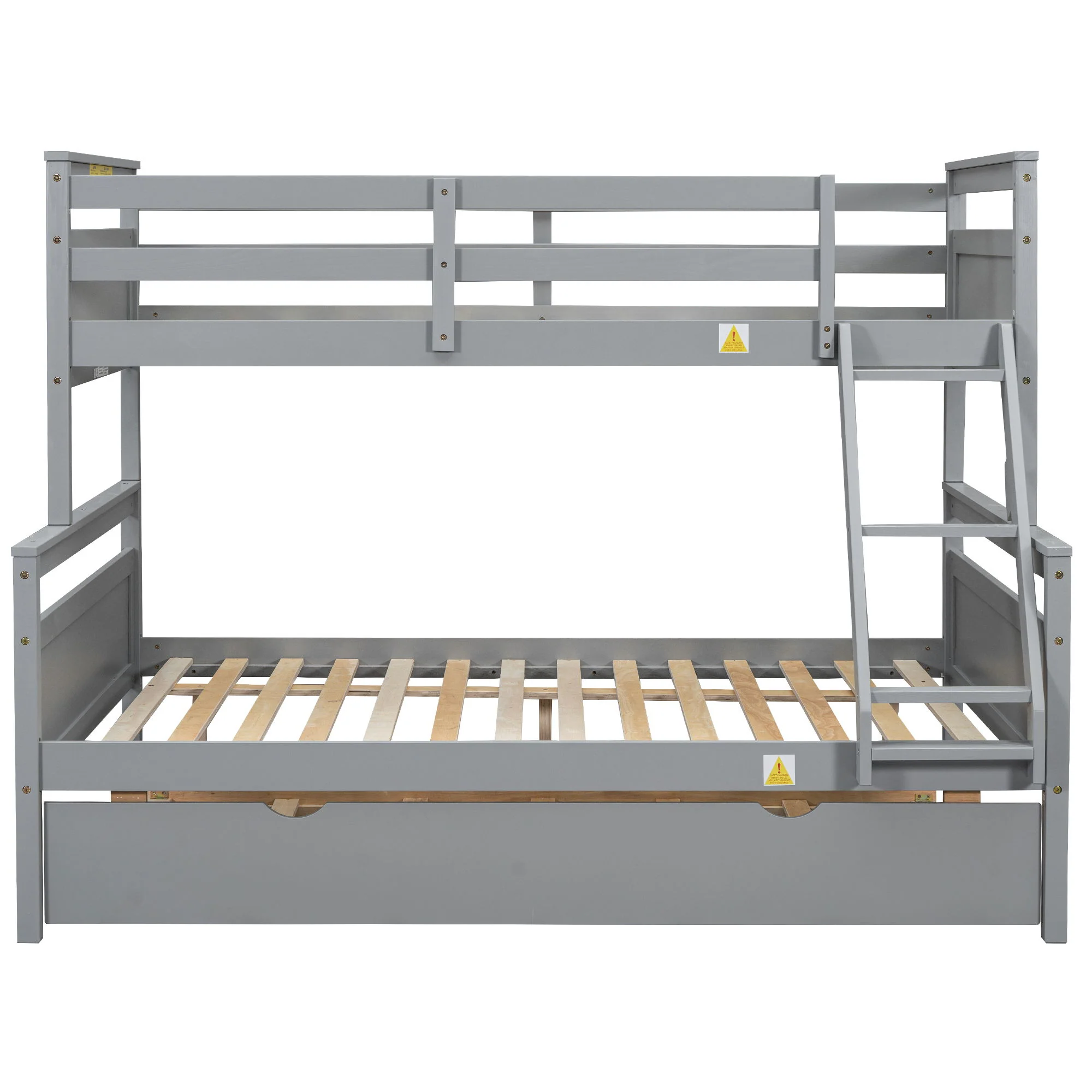 Bunk Bed With Ladder And Safety Guardrail - Image 9