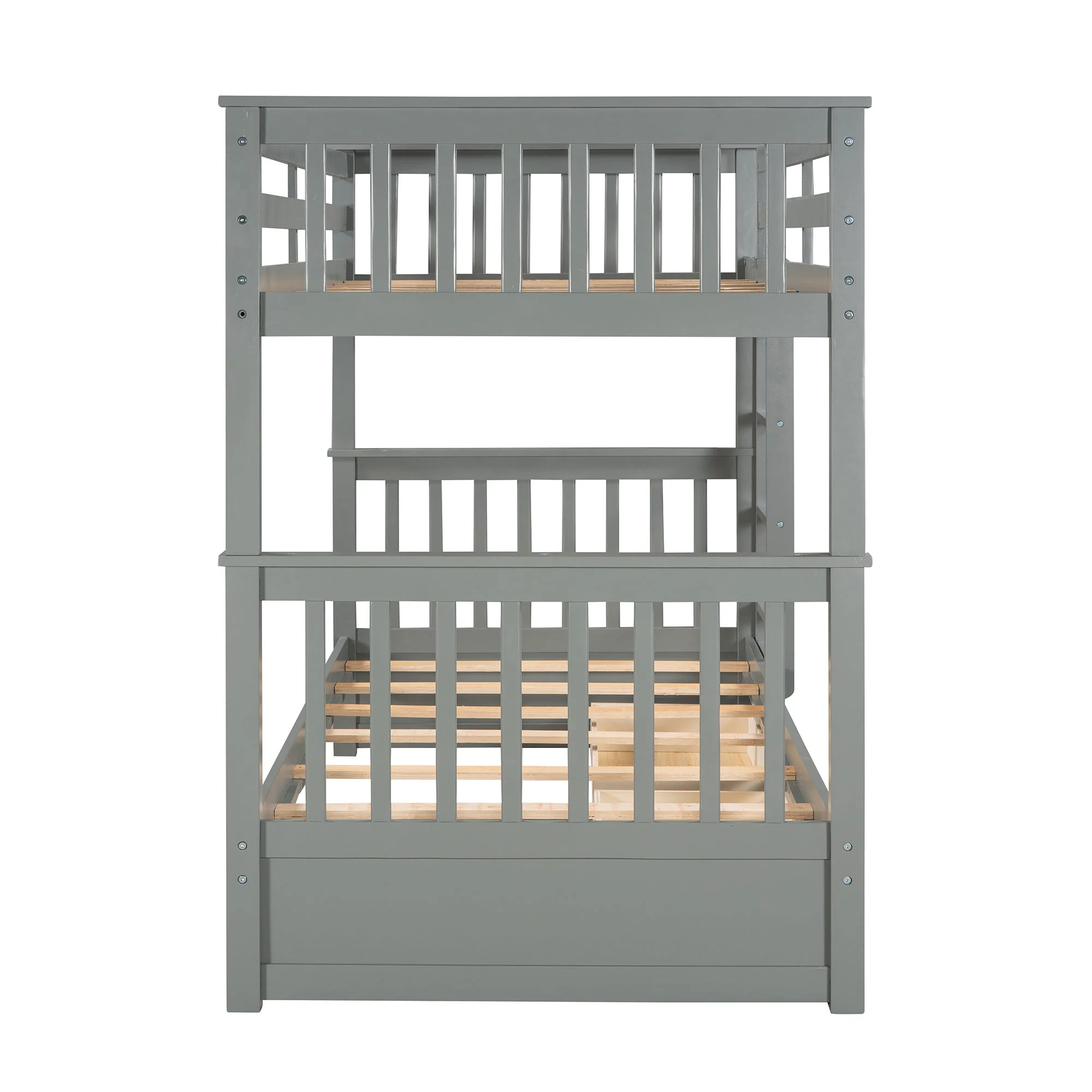 Bunk Bed With Ladders And 2 Storage Drawers - Image 107
