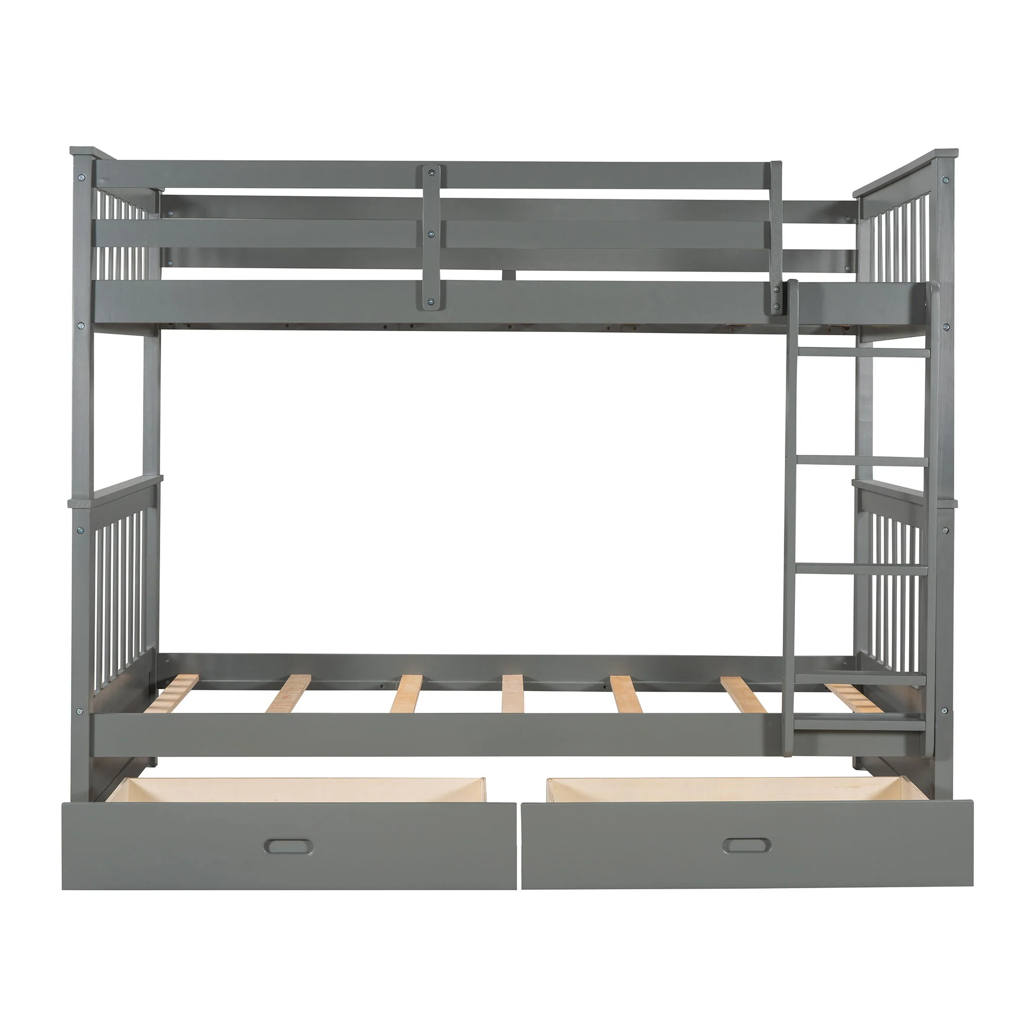 Bunk Bed With Ladders And 2 Storage Drawers - Image 55