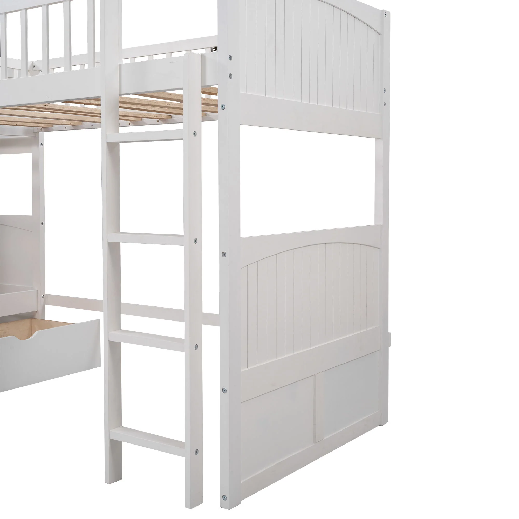 Bunk Bed With Loft And 2 Drawers - Image 11