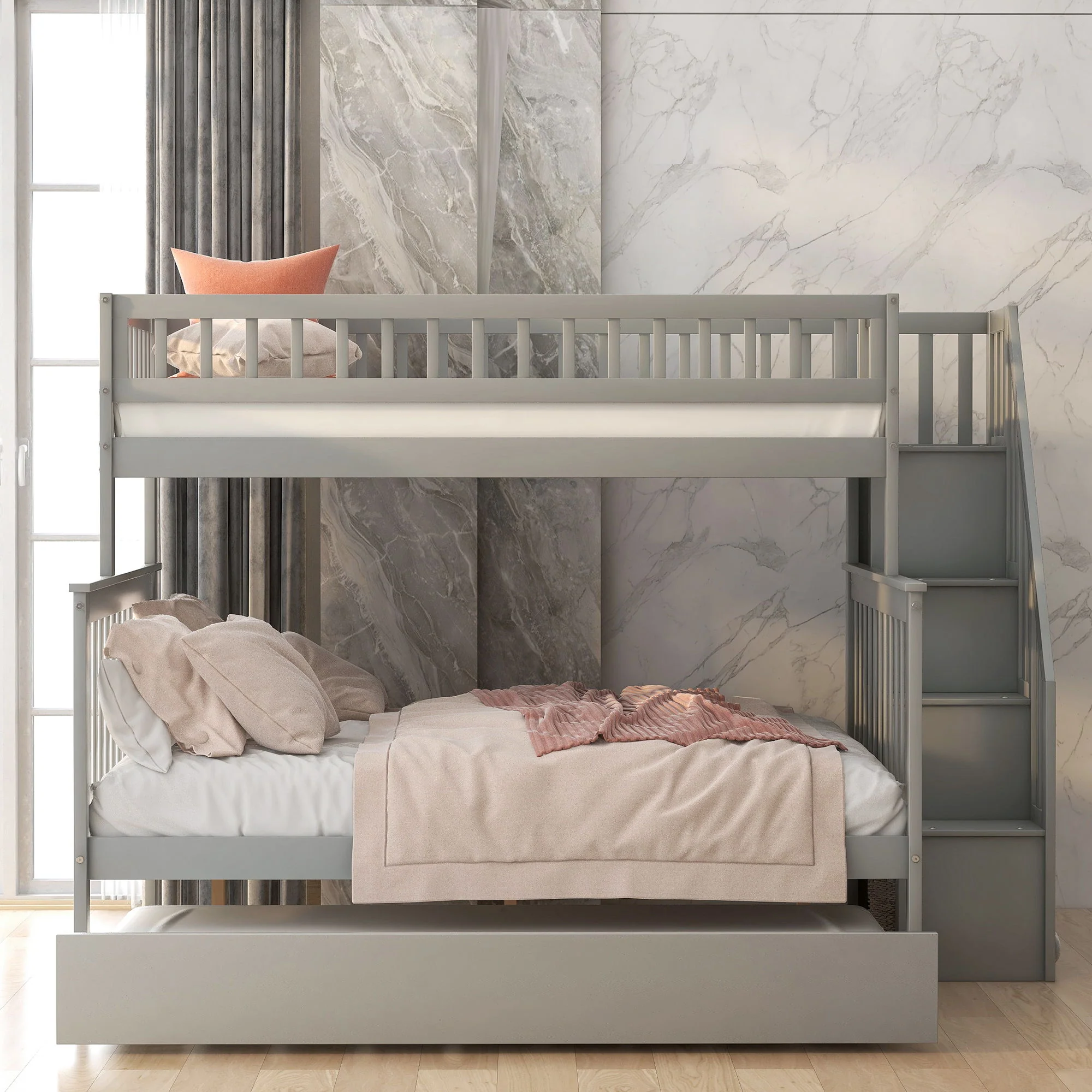 Bunk Bed With Staircase - Image 24