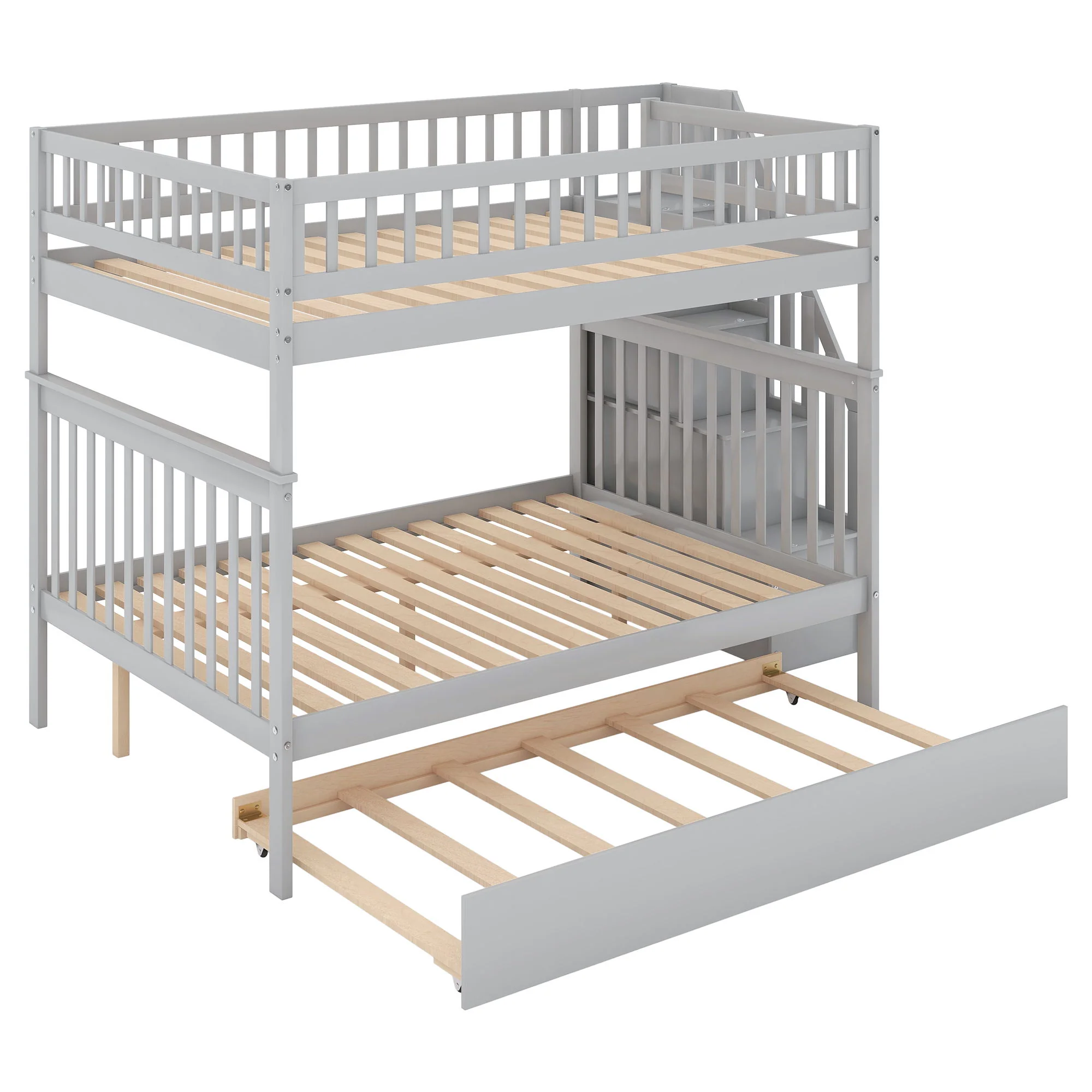 Bunk Bed With Staircase - Image 35