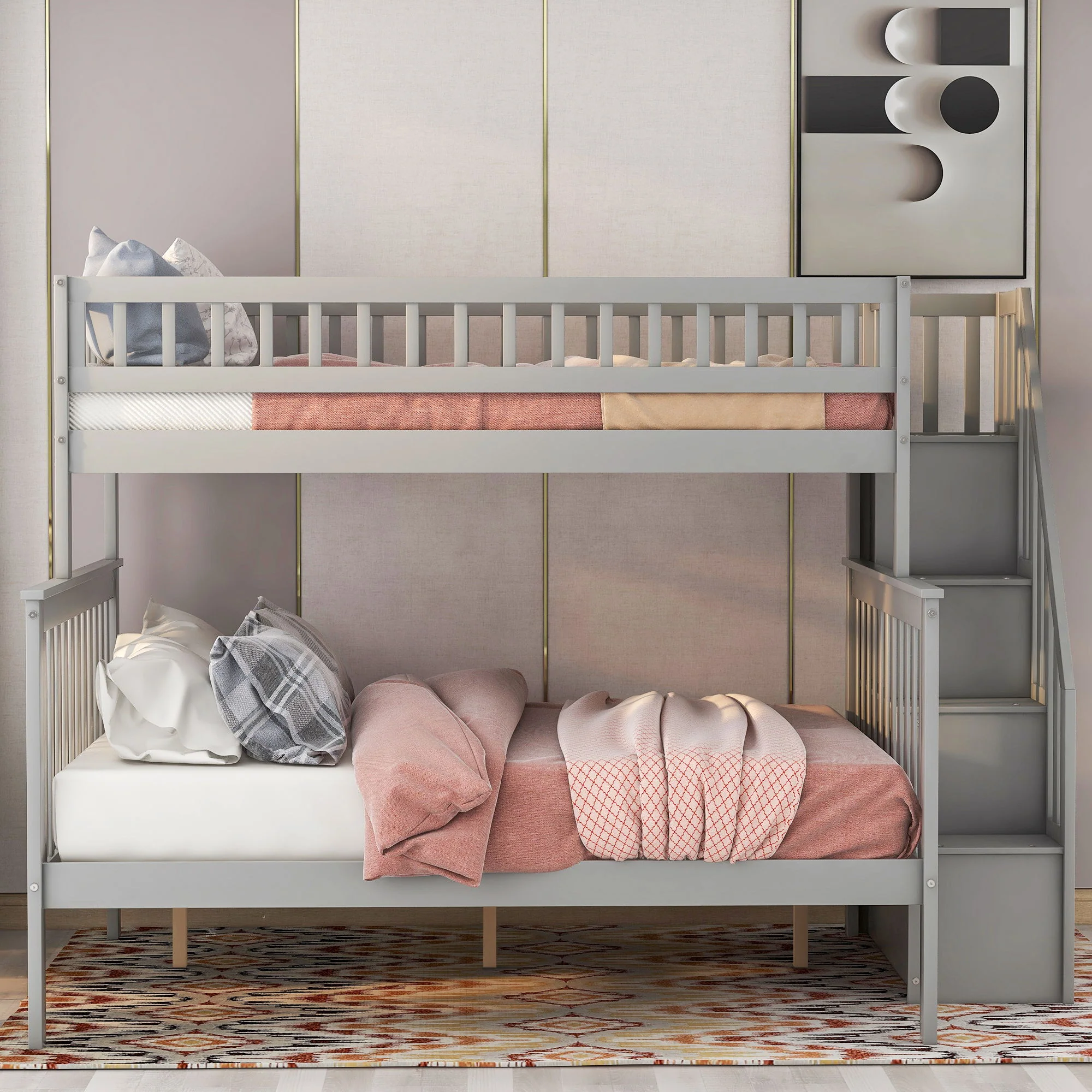 Bunk Bed With Staircase - Image 37