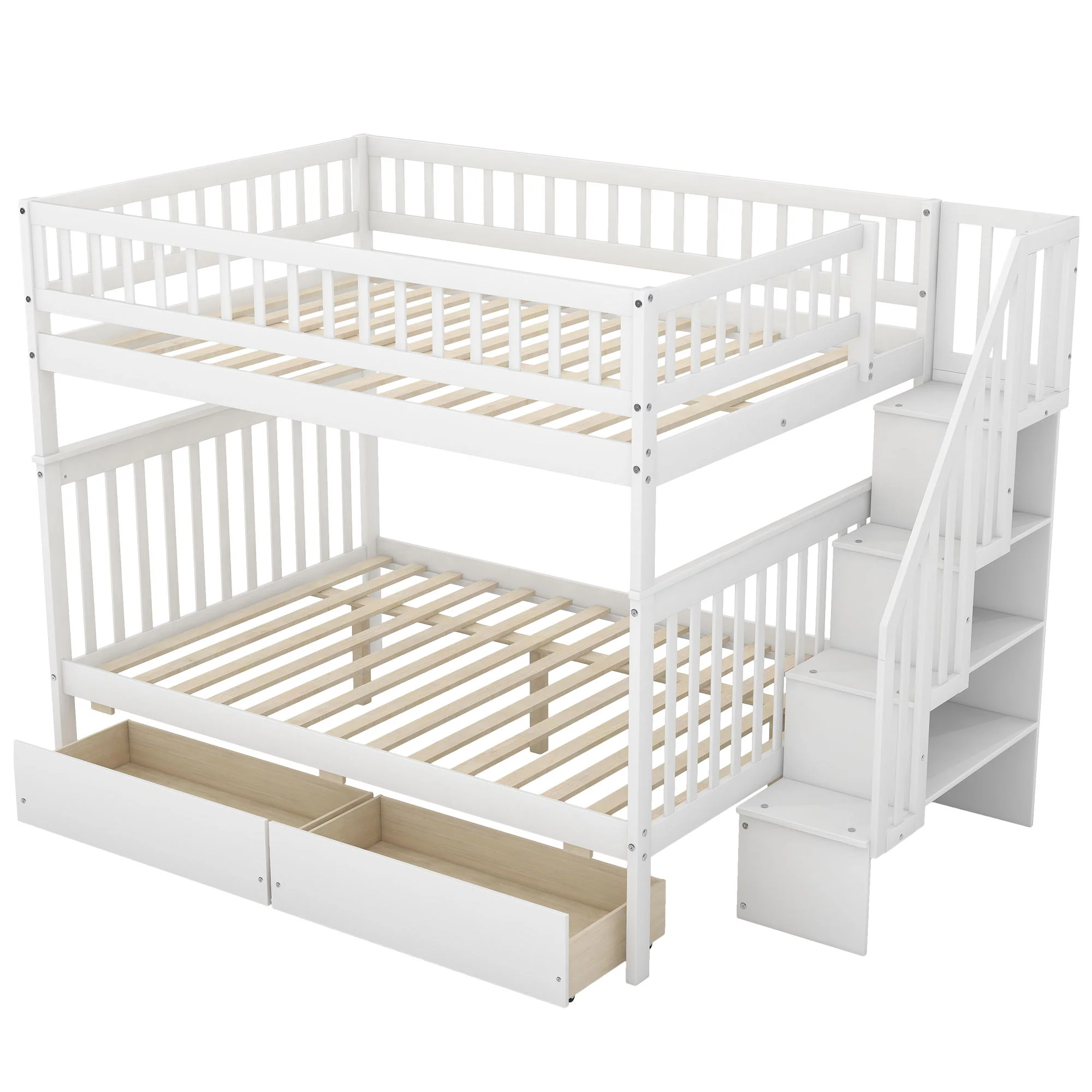 Bunk Bed With Staircase - Image 49