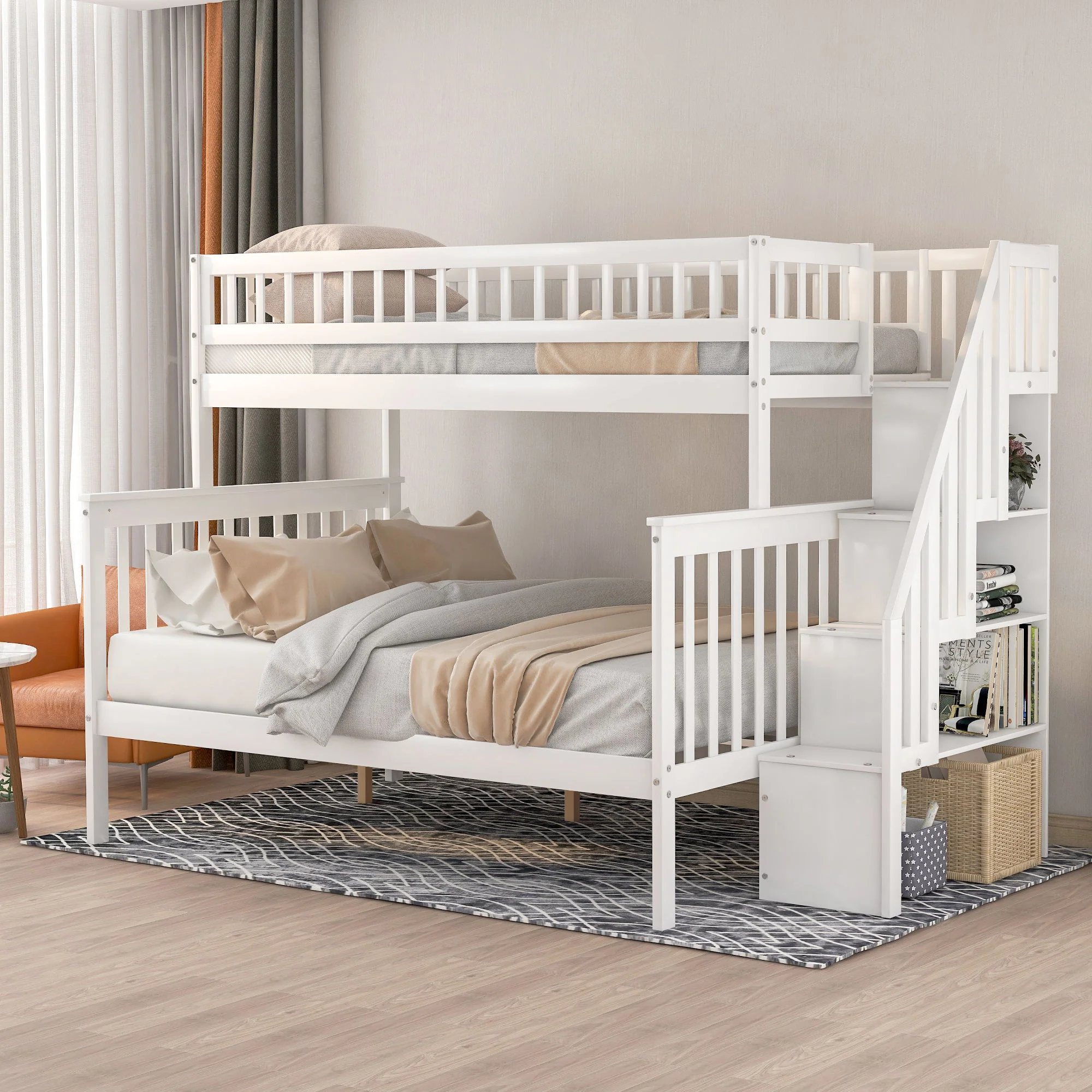Bunk Bed With Staircase - Image 75