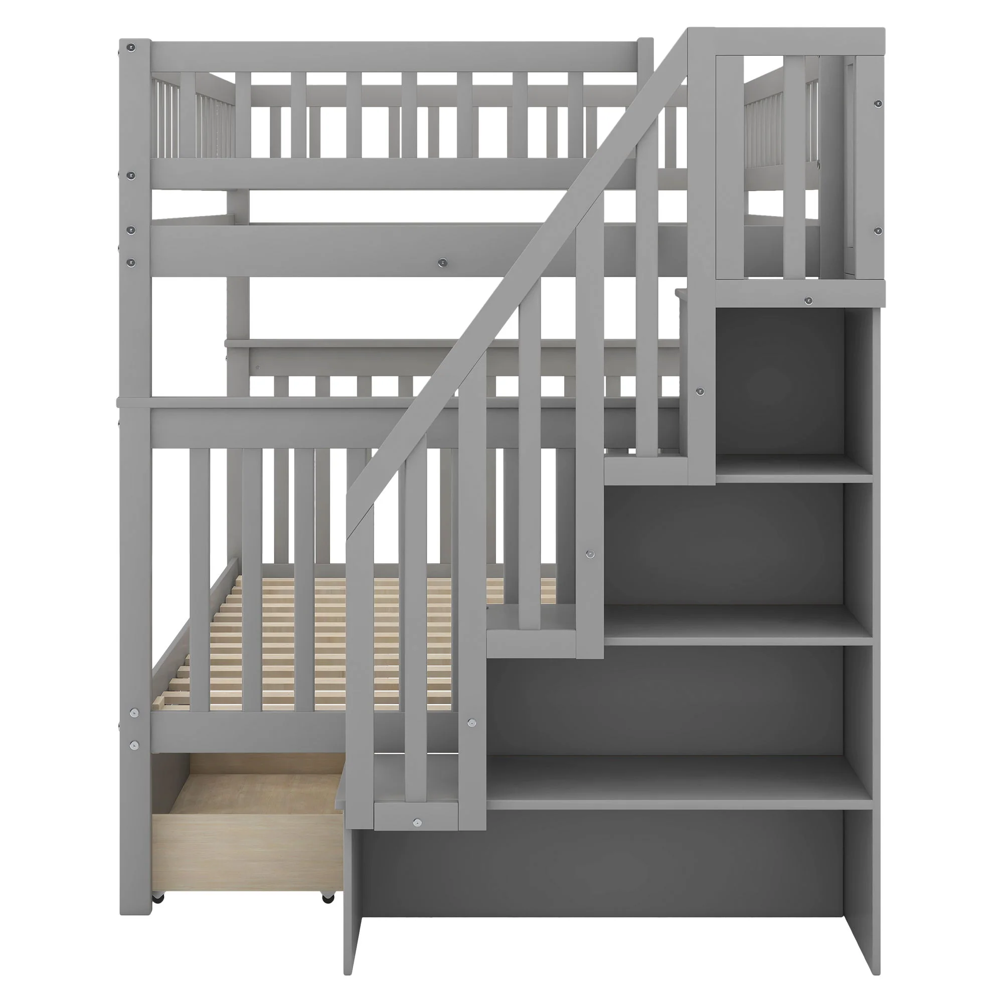 Bunk Bed With Staircase - Image 82
