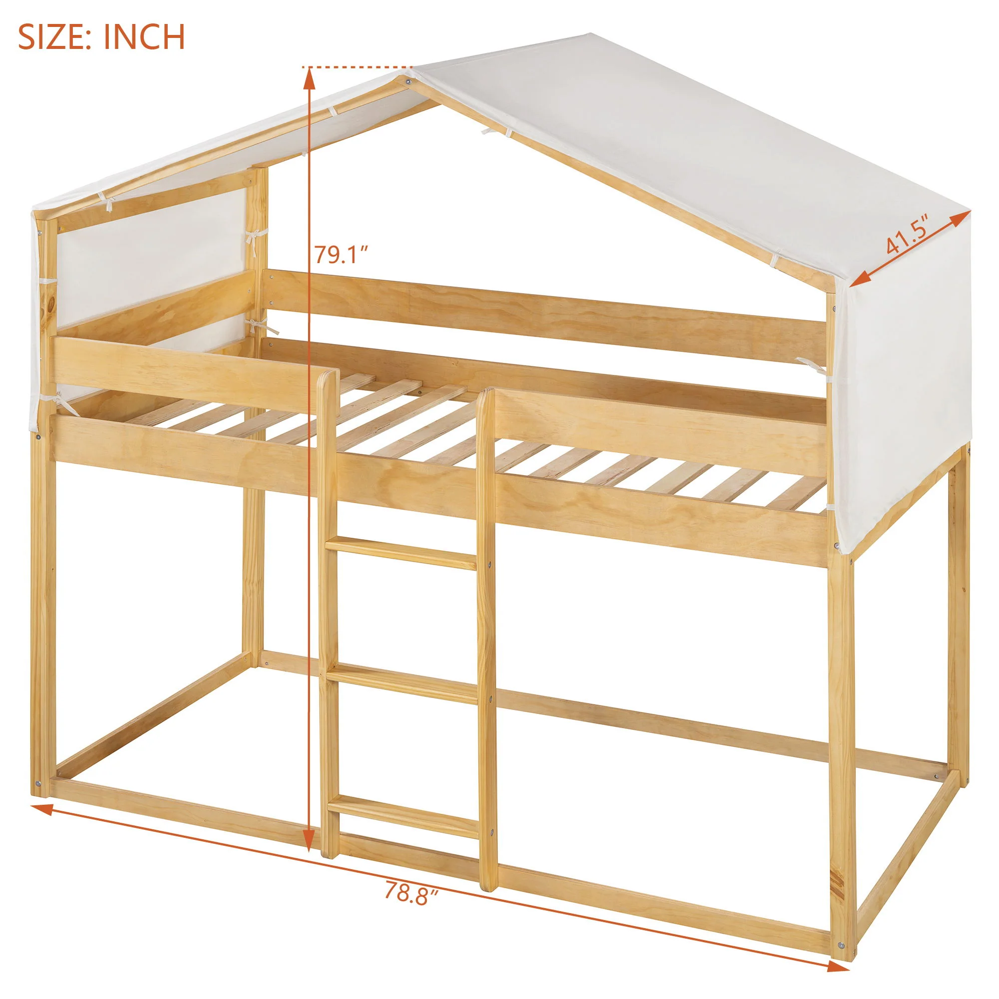 Bunk Bed With Tent - Image 15