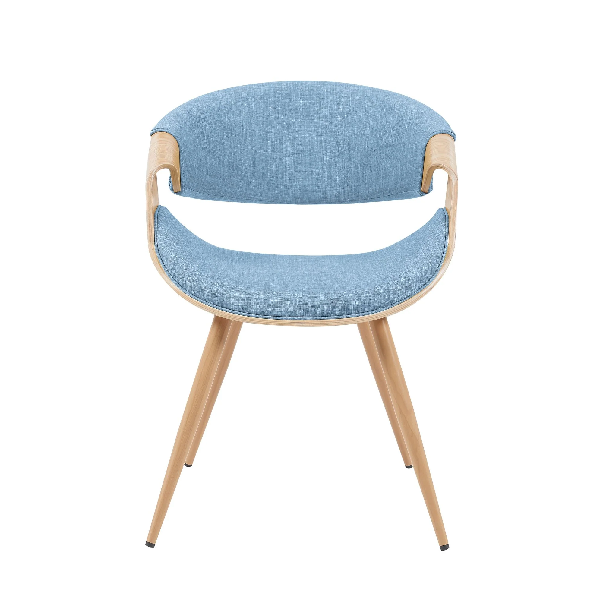Butterfly - Upholstered Dining Chair - Brown Oak - Image 9