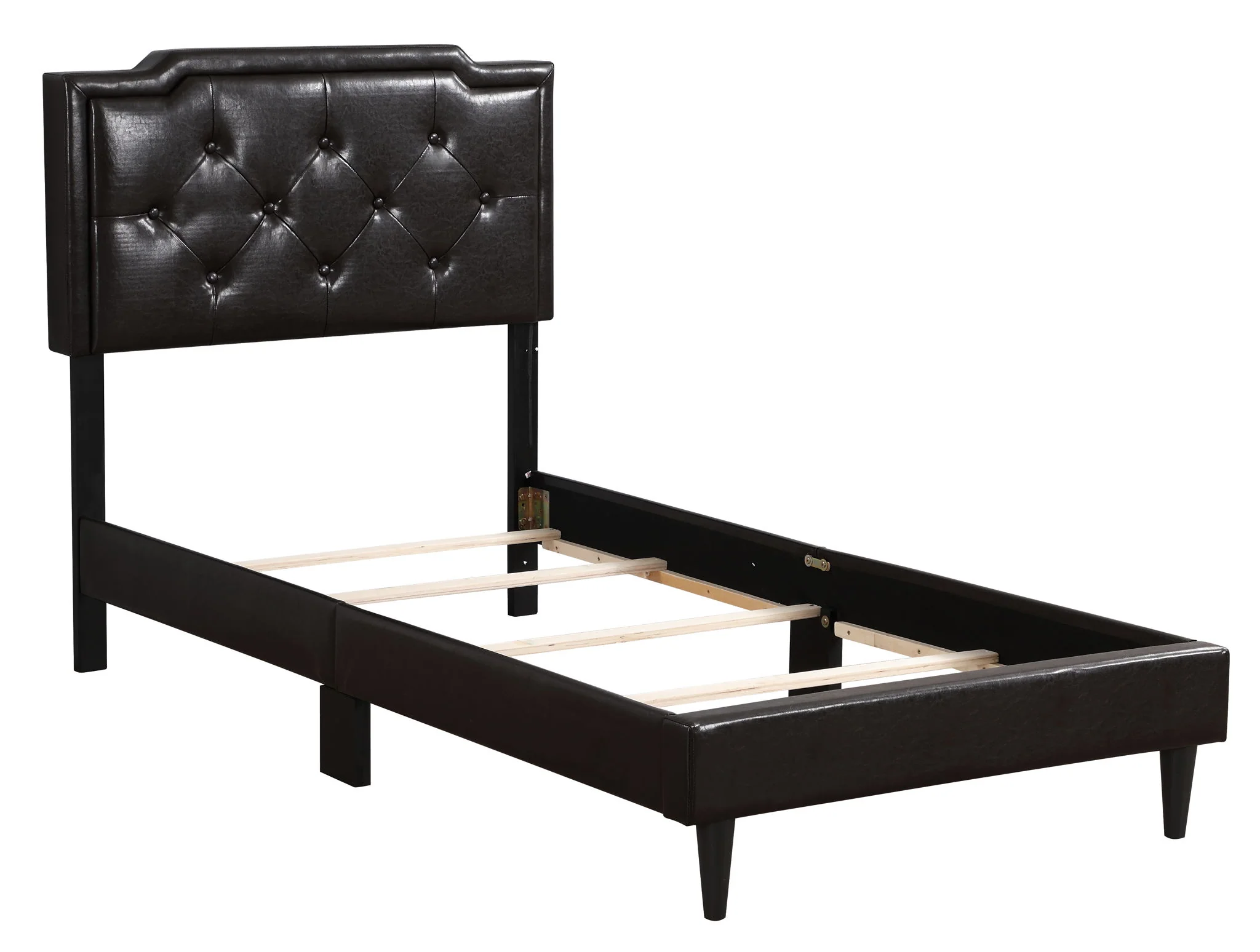 Button Tufted Bed Charming For Cozy Spaces - Image 21
