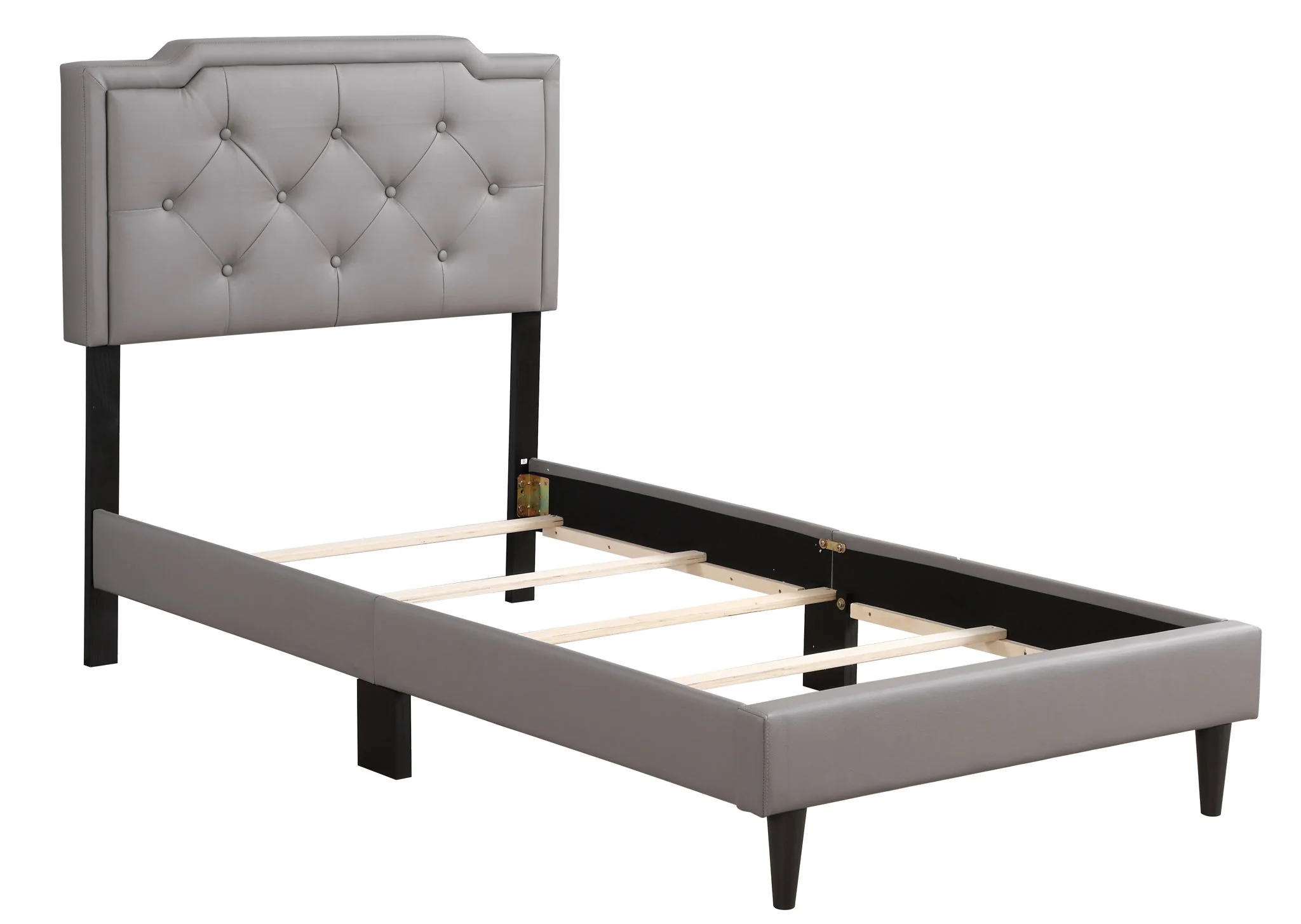 Button Tufted Bed Charming For Cozy Spaces - Image 25