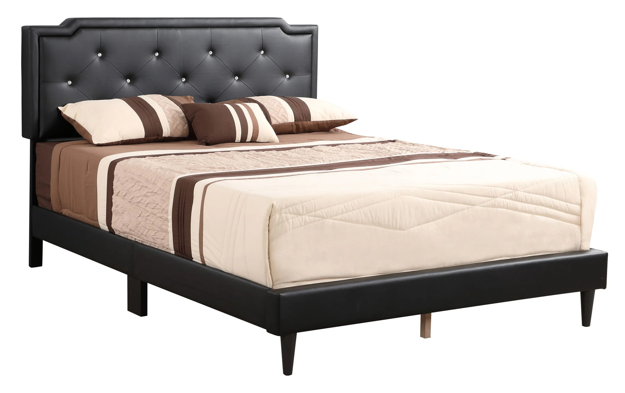 Button Tufted Bed Charming For Cozy Spaces - Image 80