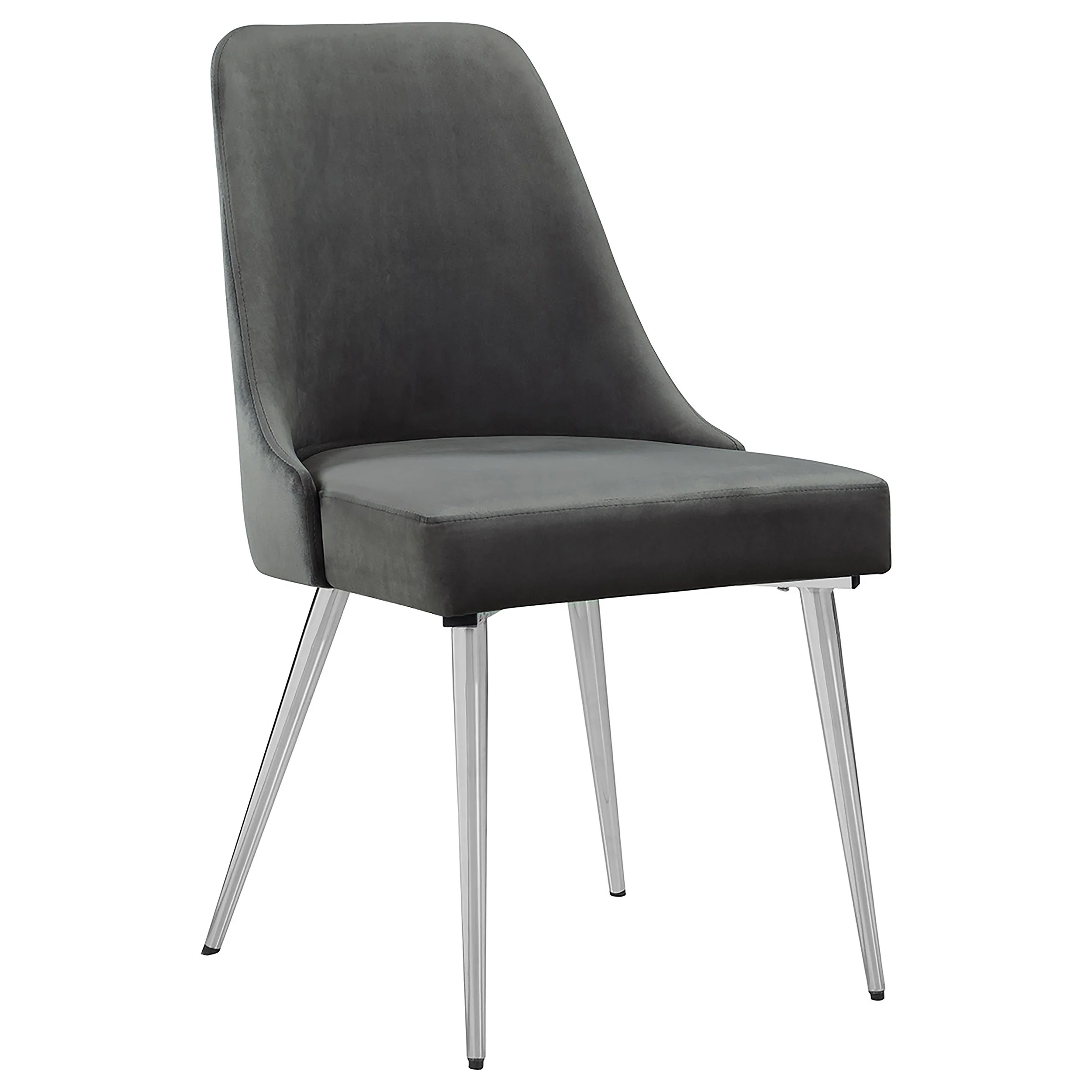 Cabianca Upholstered Dining Side Chair, Grey (Set of 2) - Image 5