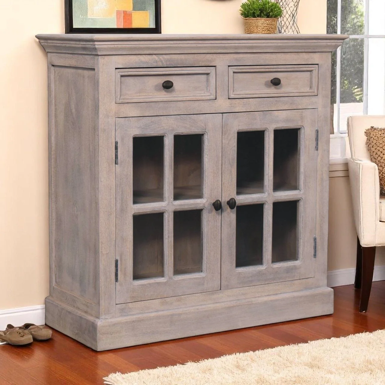 Cabinet With Glazed Doors - Image 2