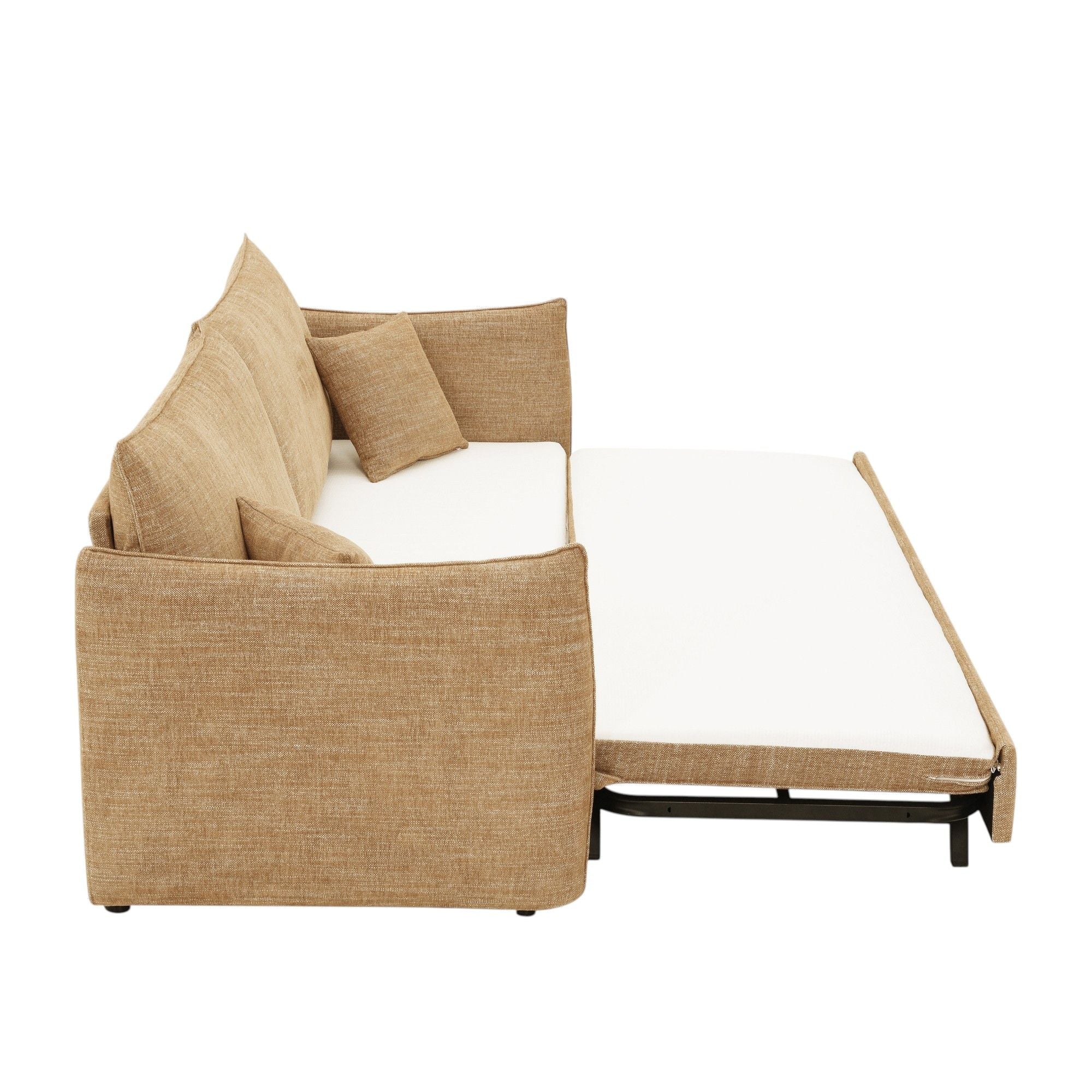 Cadie - Sofa With 2 Pillows - Mocha - Image 2