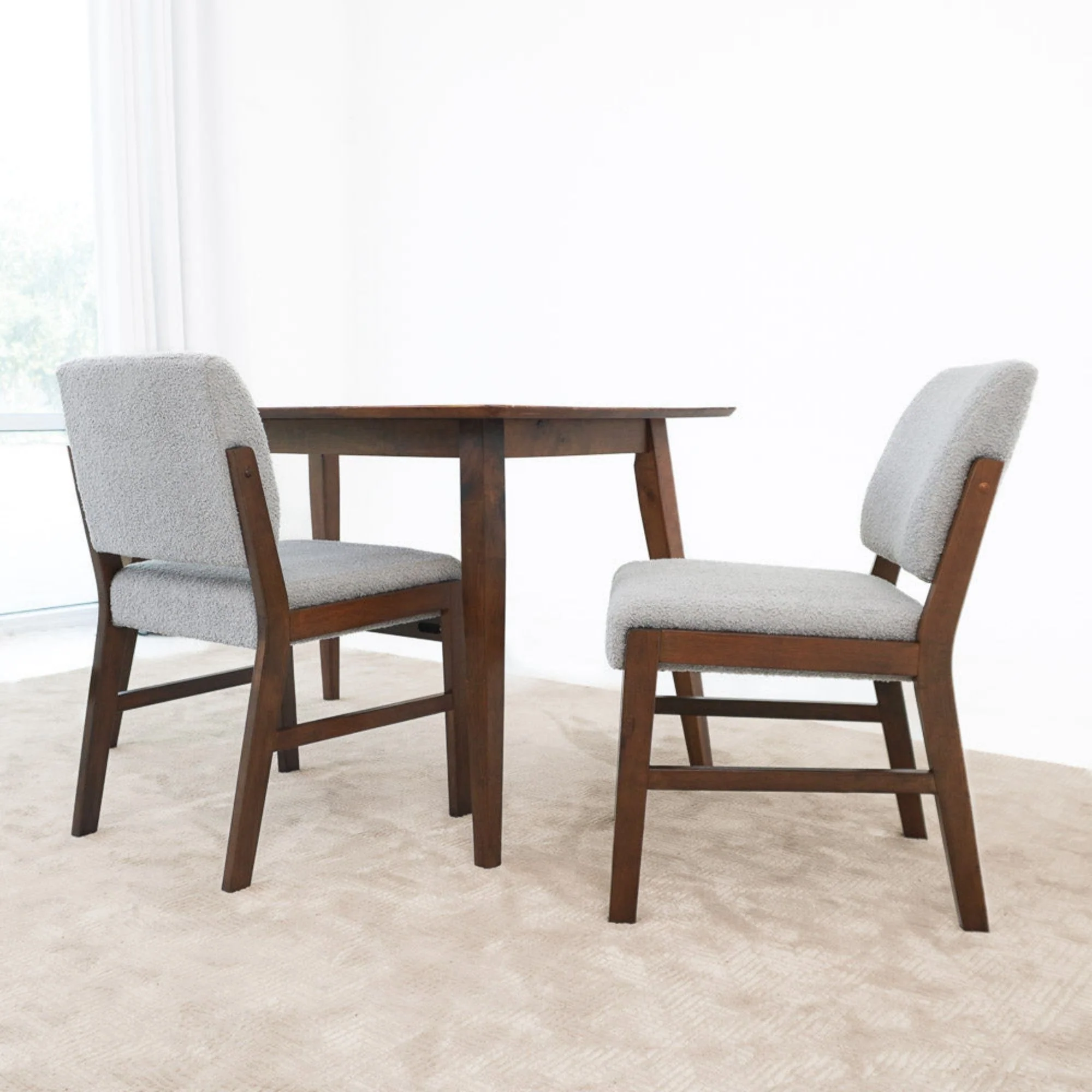 Caldwell - Dining Chair (Set of 2) - Light Gray - Image 3