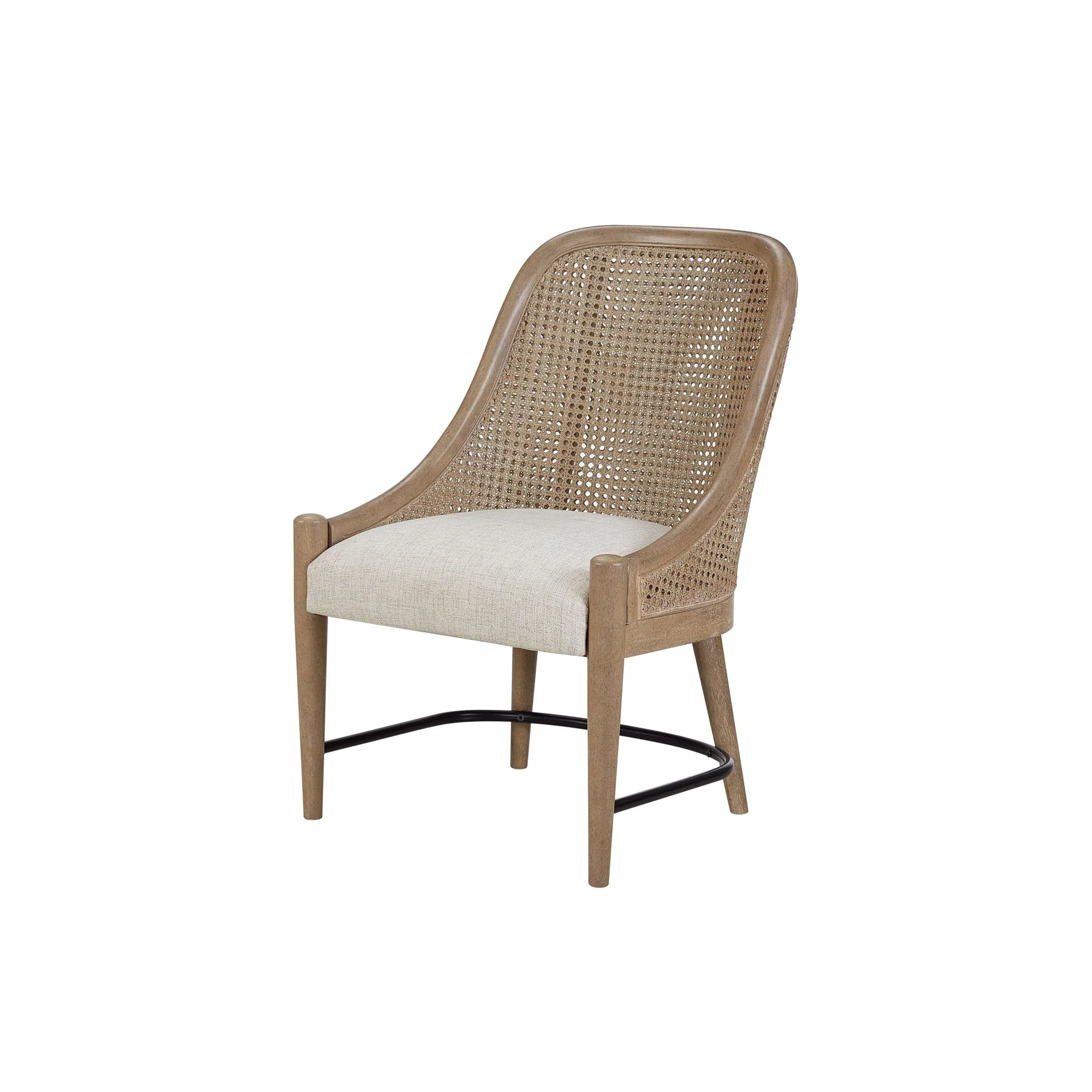 Cane Backed Host Chair Colored (Set of 2) - Sand - Image 3