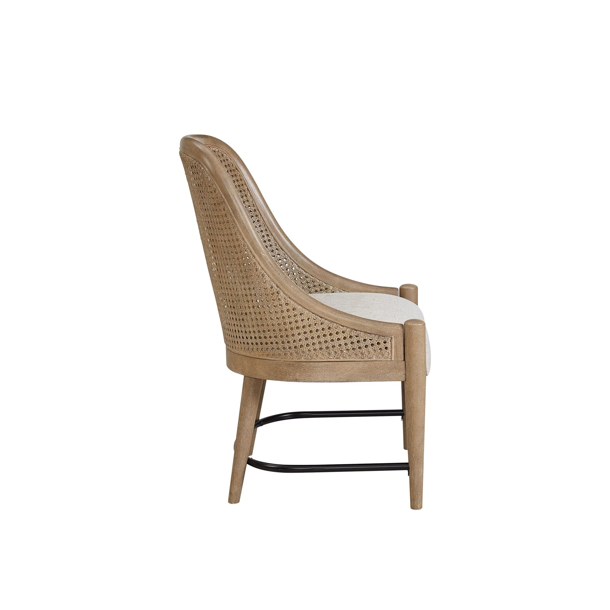 Cane Backed Host Chair Colored (Set of 2) - Sand - Image 6