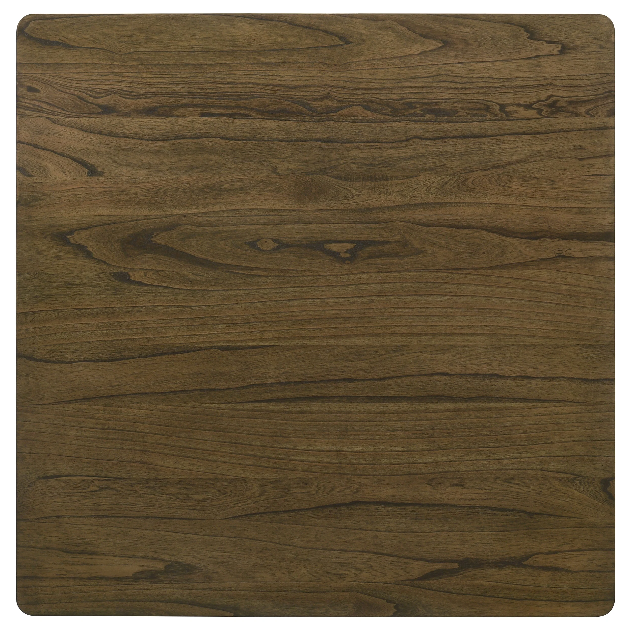 Canfield 47-Inch Square Counter Height Dining Table Brown - Image 6