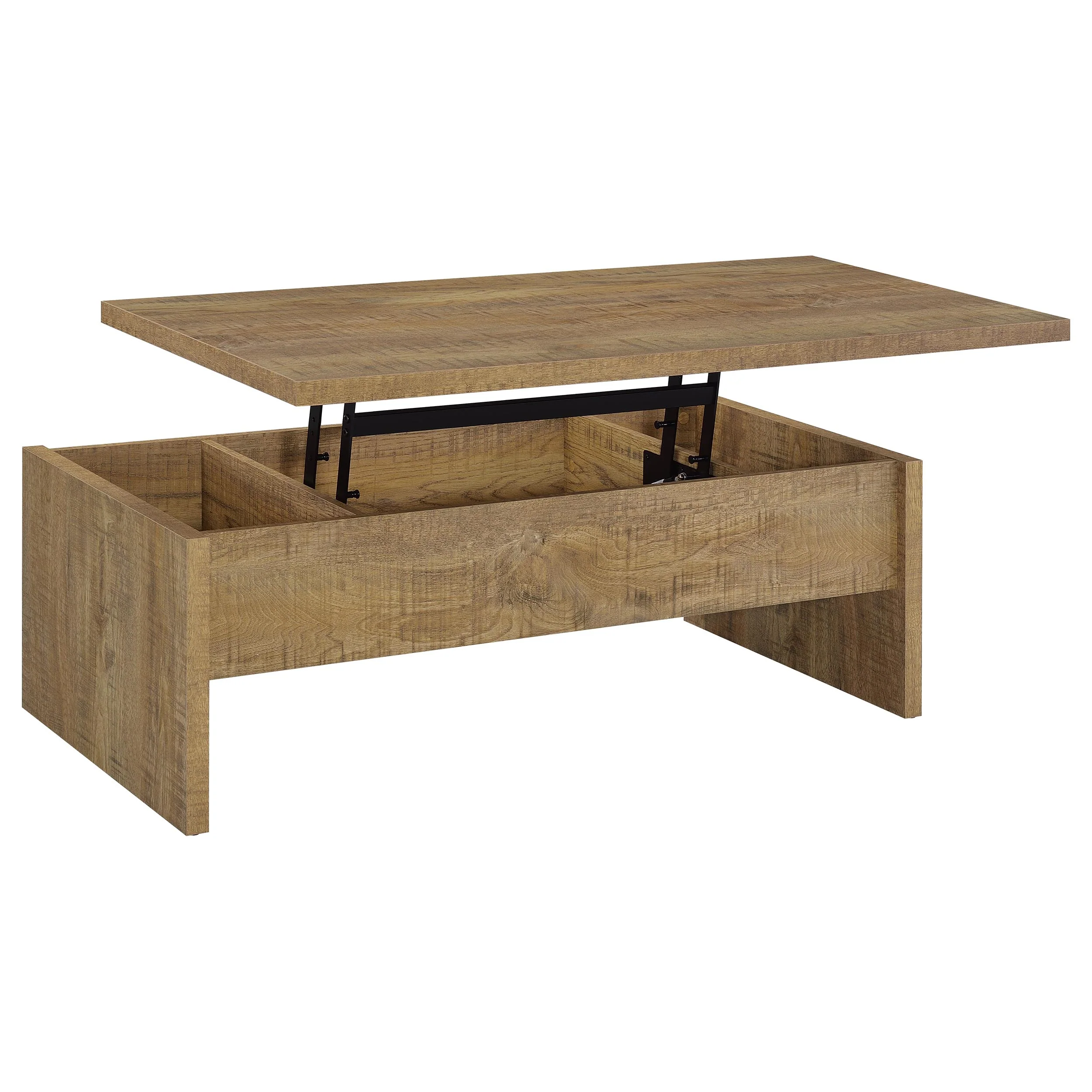 Canoga 2-Piece Lift Top Coffee Table Set, Mango - Image 8