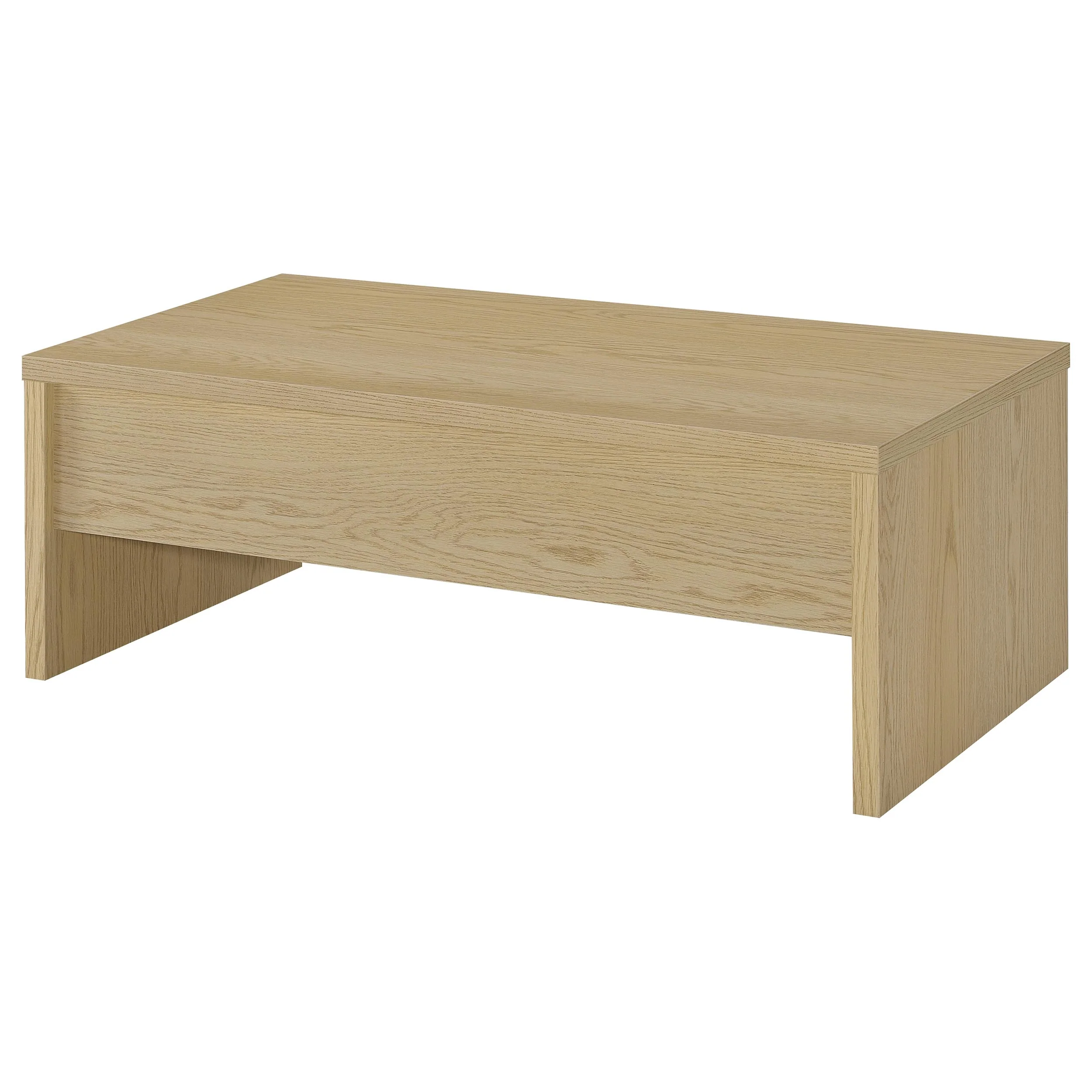 Canoga Light Oak Lift Top Coffee Table - Image 6