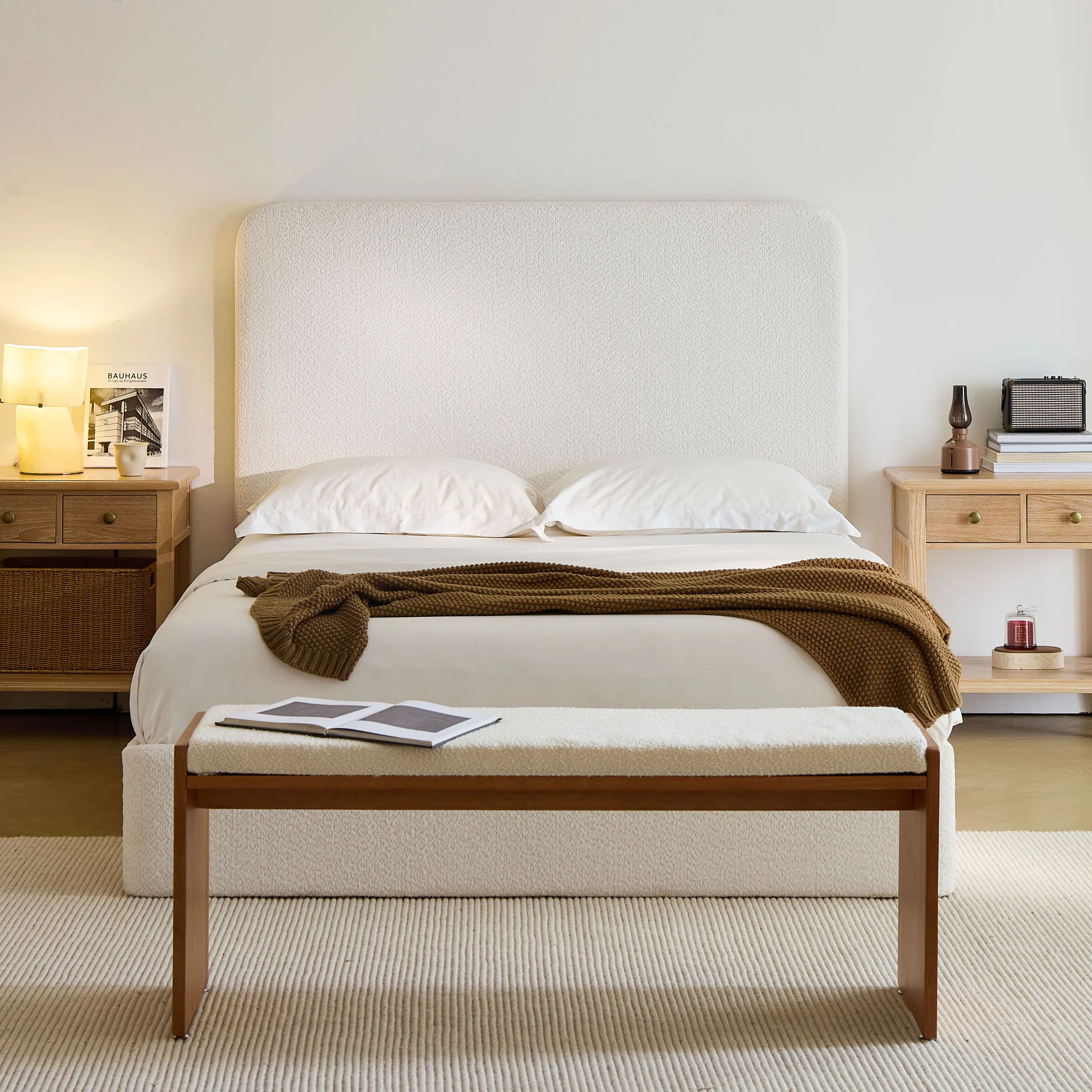 Canter - Tall Headboard Upholstered Bed - Image 5