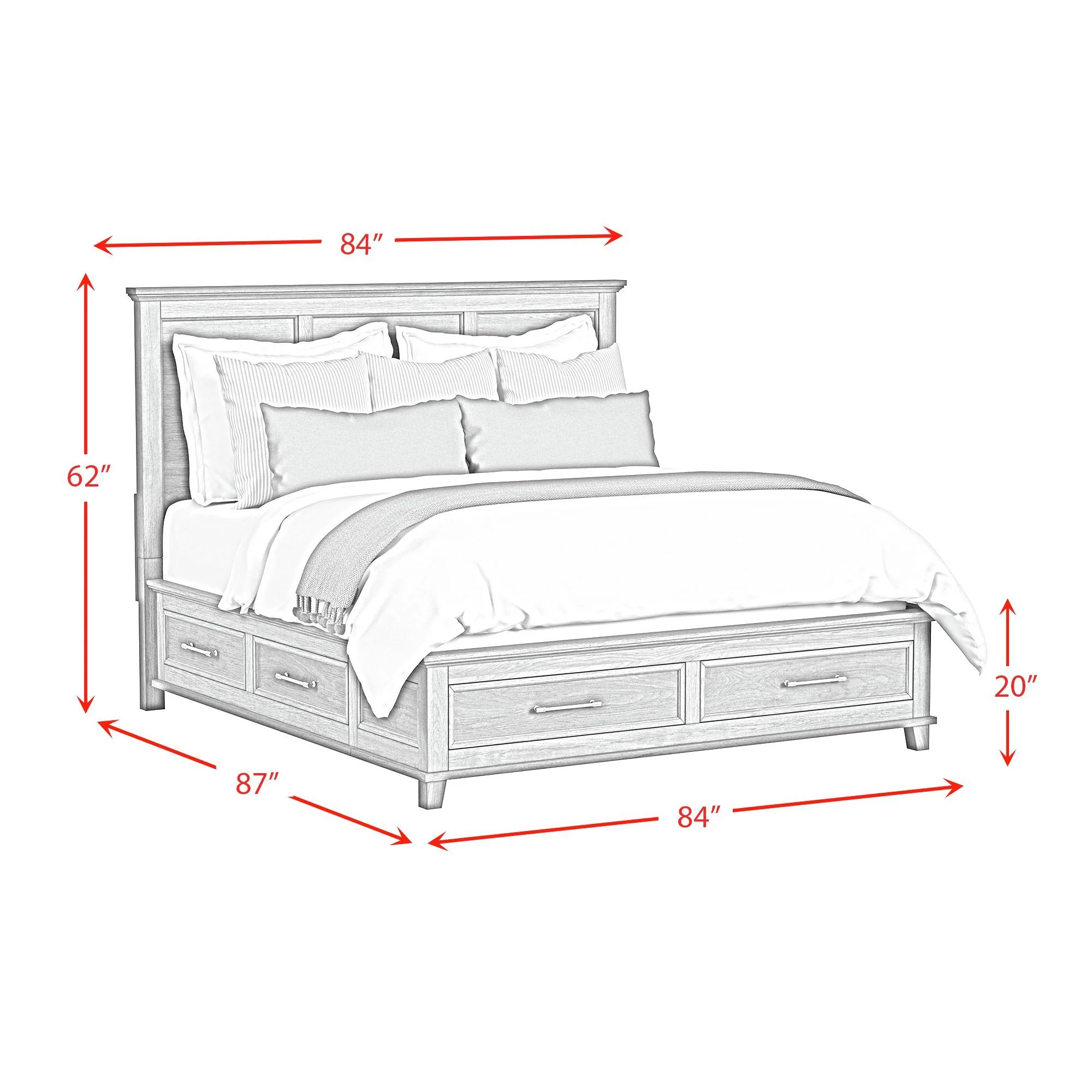Canterbury - Storage Bed - Image 14