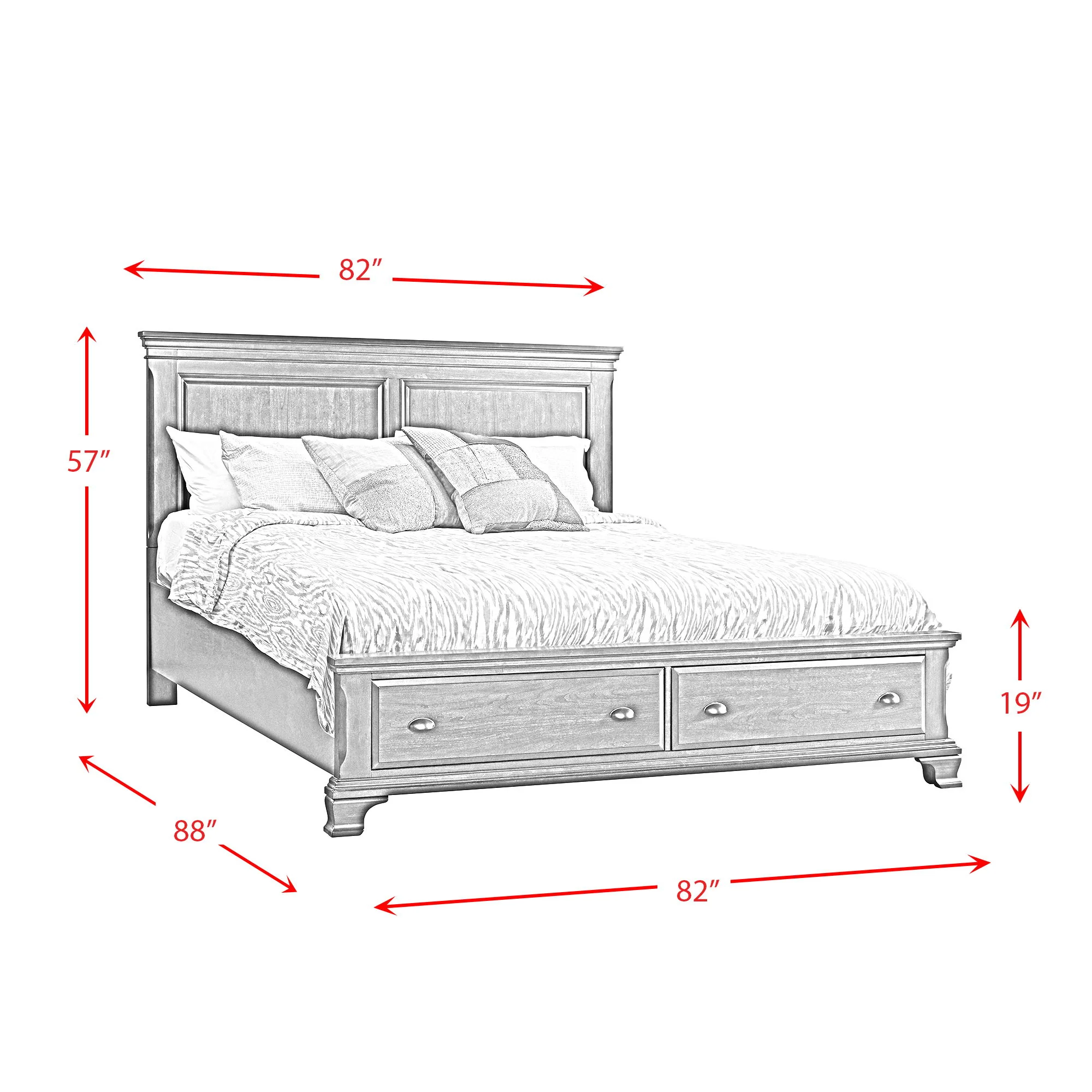 Canton - Storage Bed - Image 2
