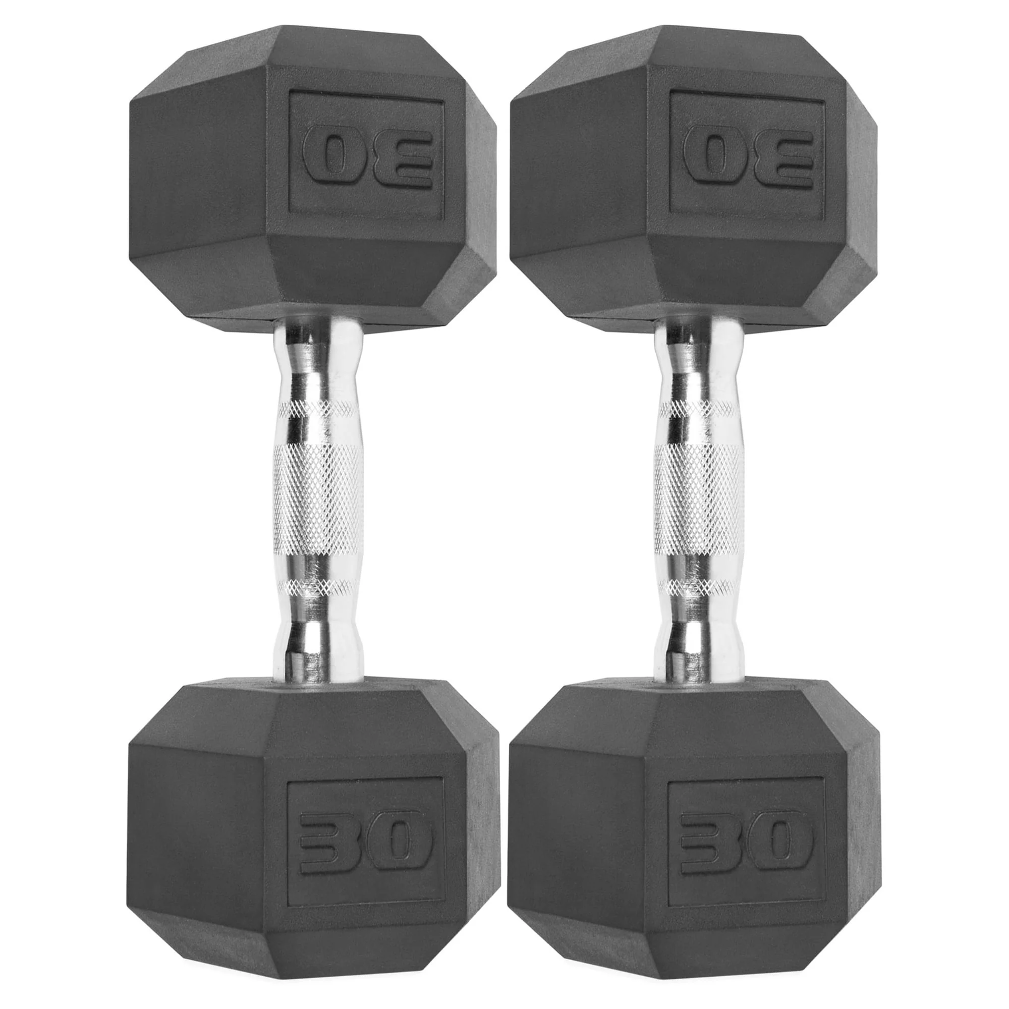 CAP Rubber Hex Coated Dumbbell Pair - Image 8